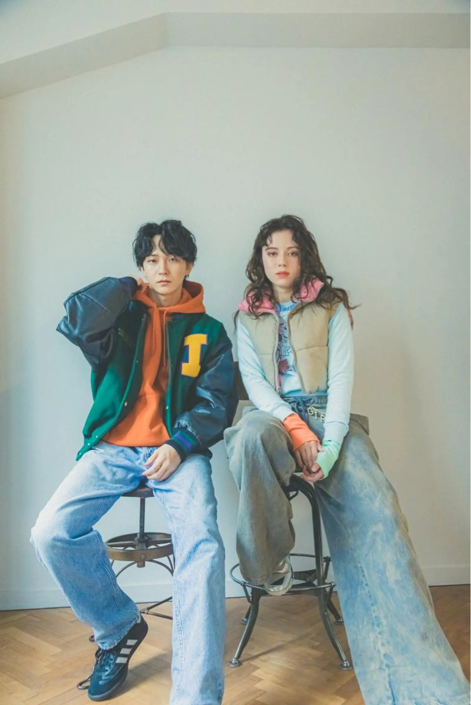 ショート カラー パーマ メンズ カット パーマ リリー /Men's/パーマのヘアスタイル