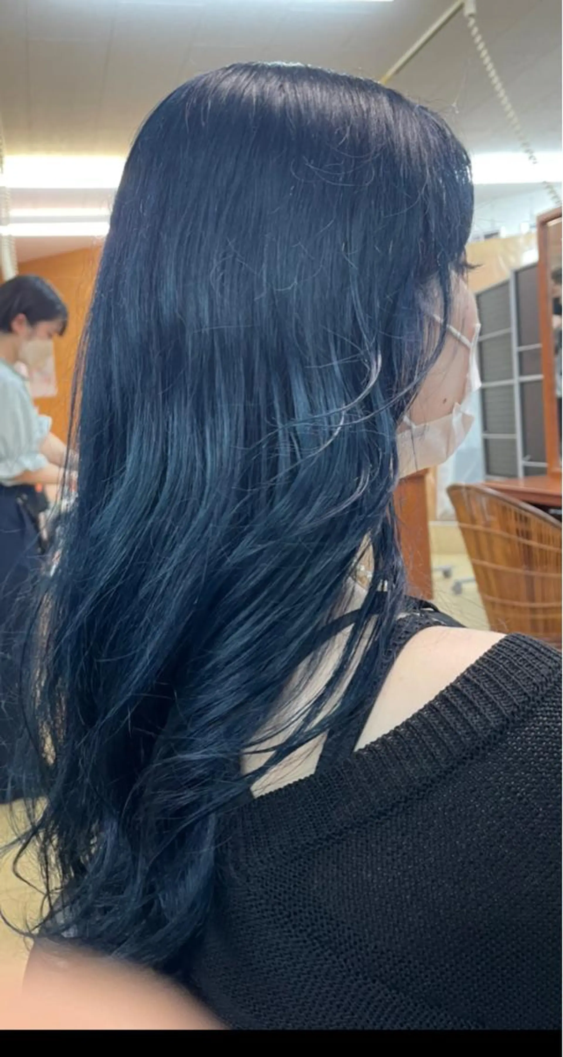 ロング カラー ルキ🌈ブリーチカラ ー&メンズパーマ🦄のヘアスタイル