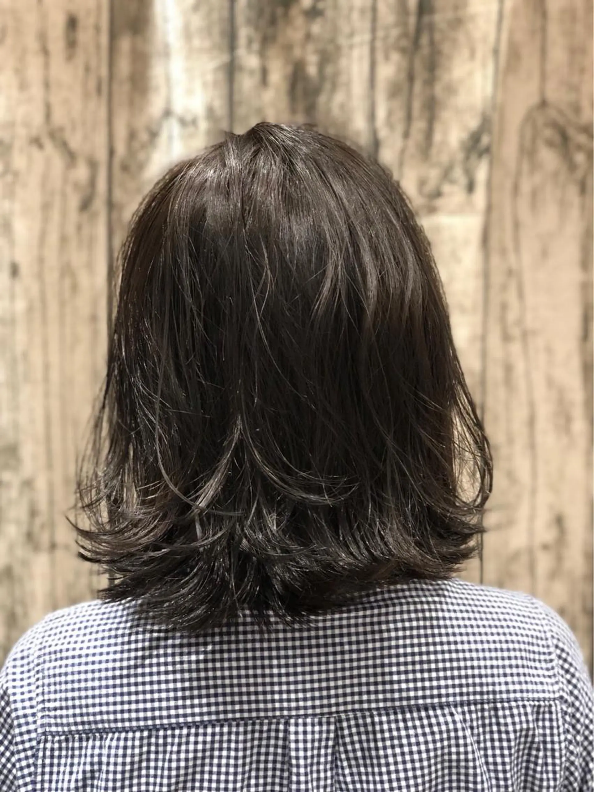 ミディアム カラー ブルーカラー ブルージュ 縮毛矯正/髪質改善 /韓国風　山川春輝のヘアスタイル