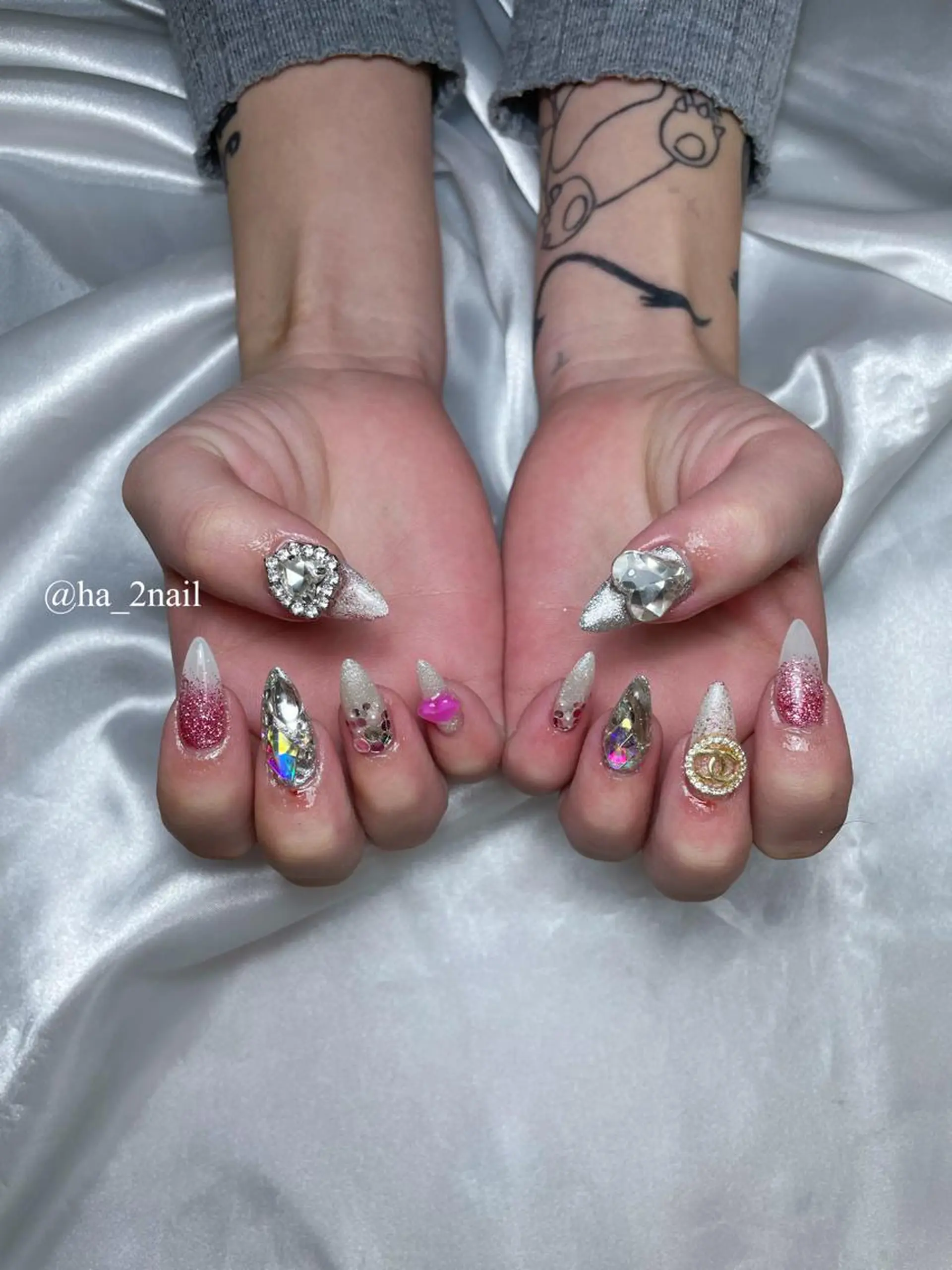 ネイル NAIL and EYELASH ALPHA.所属・ALPHA. 姫繇のネイルデザイン