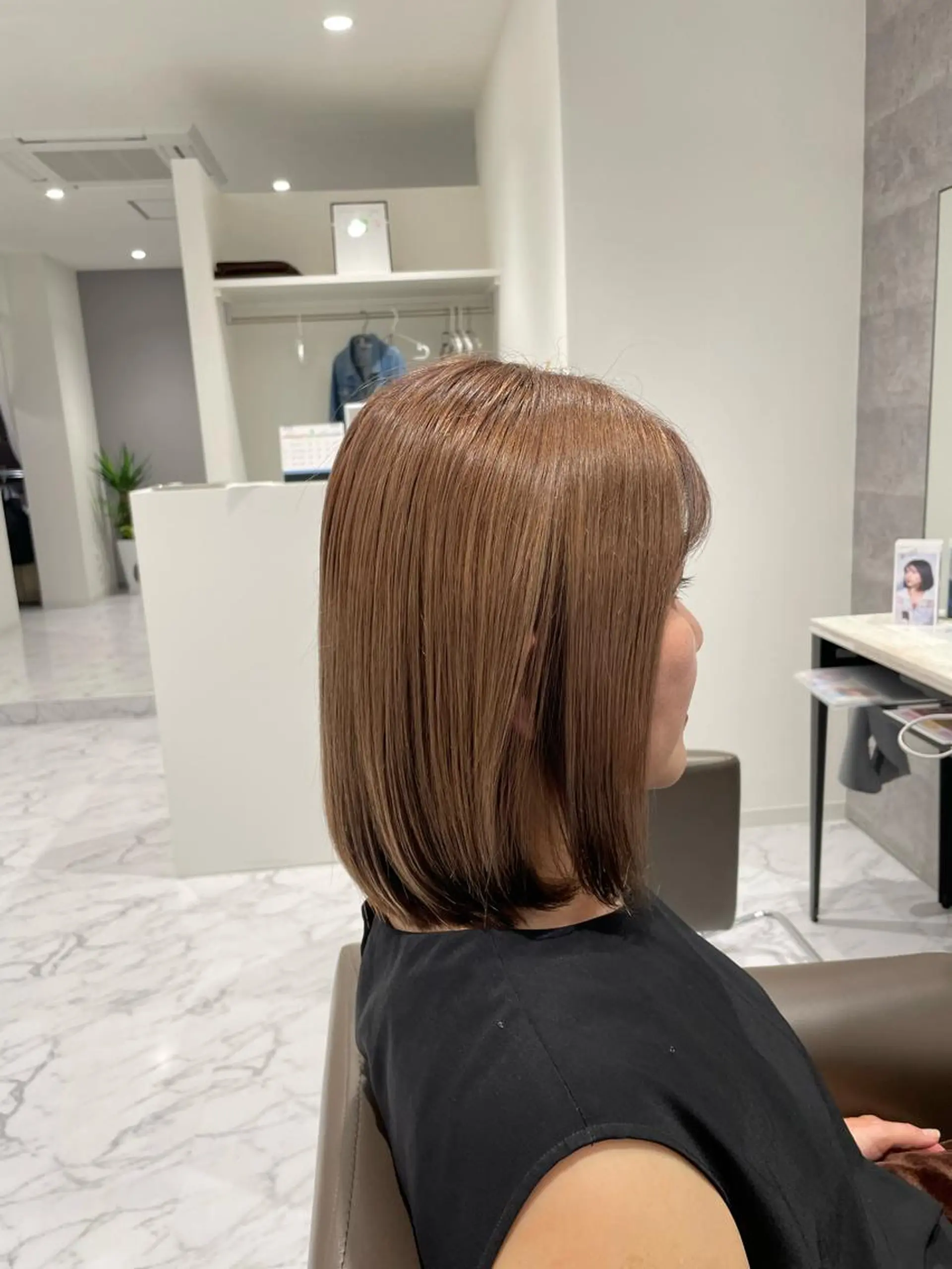 ミディアム 坂本 理輝のヘアスタイル