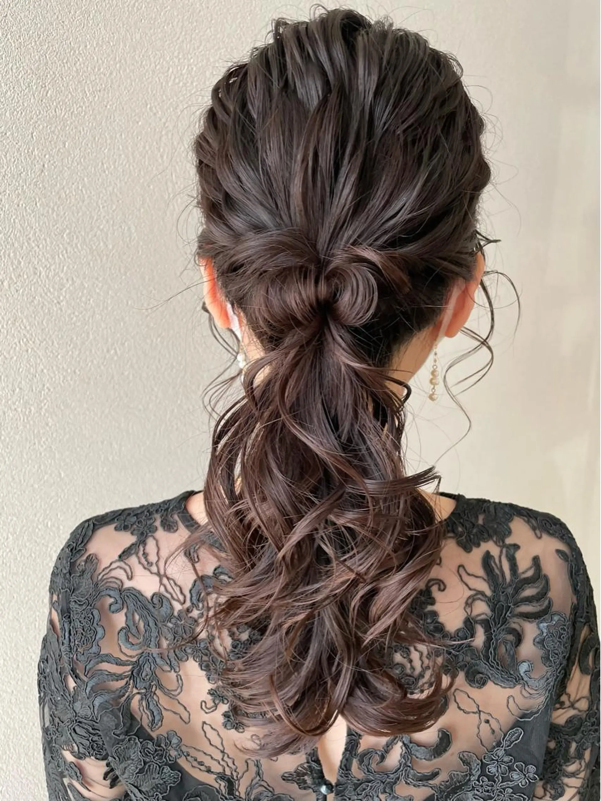 ロング ヘアアレンジ 結婚式・ブライダル ヘアセット 沢田 瞳のヘアスタイル