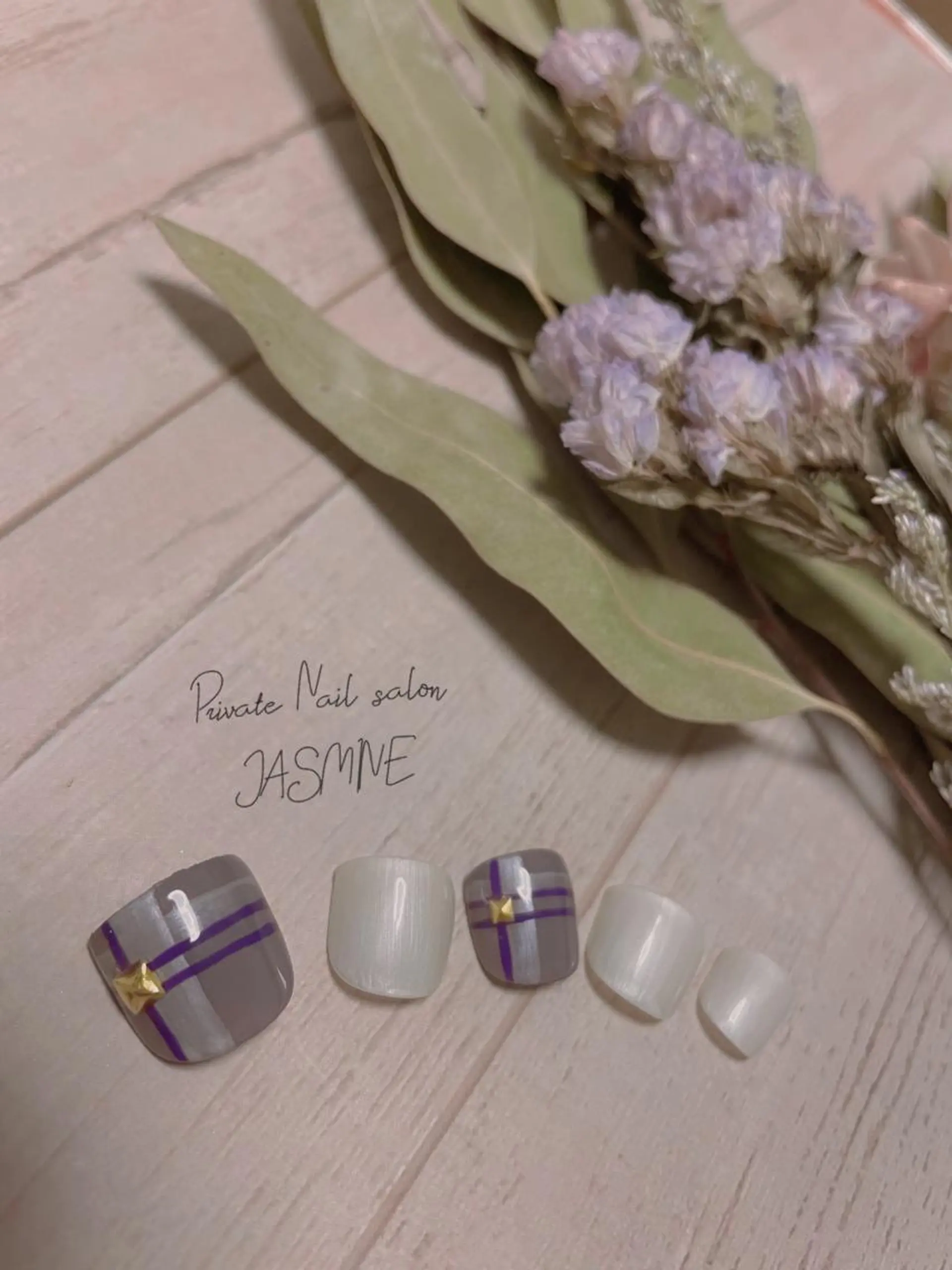 ネイル フットネイル Nail salon JASMINEのネイルデザイン