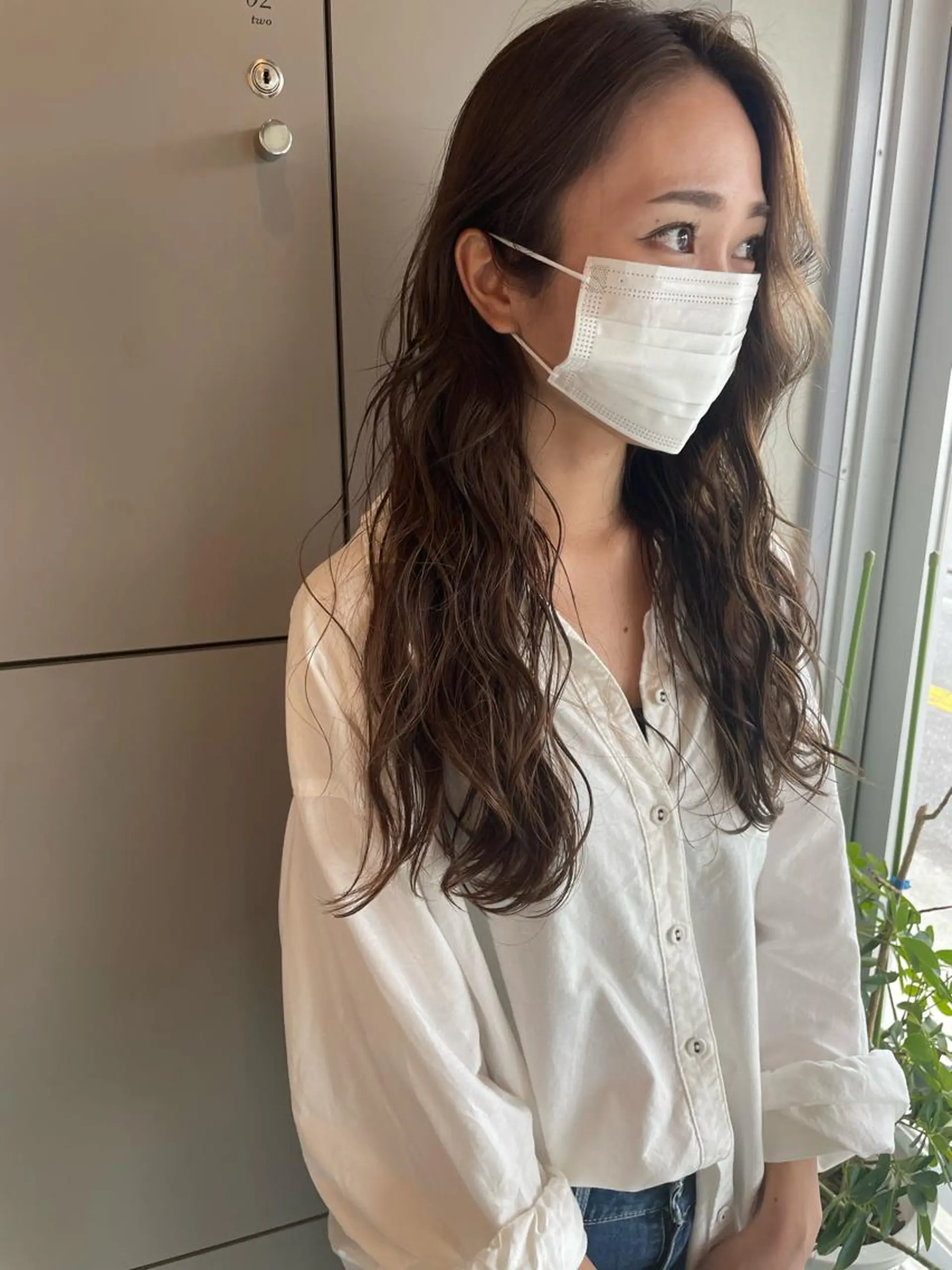 セミロング 切りっぱなしボブ ショートボブ セミロングパーマ ミストバング ボブ ヘアカラー トリートメント C’LD hair  produce /シールドヘア所属・モテ髪/ボブ/ショー ト/アダチフウトのヘアスタイル