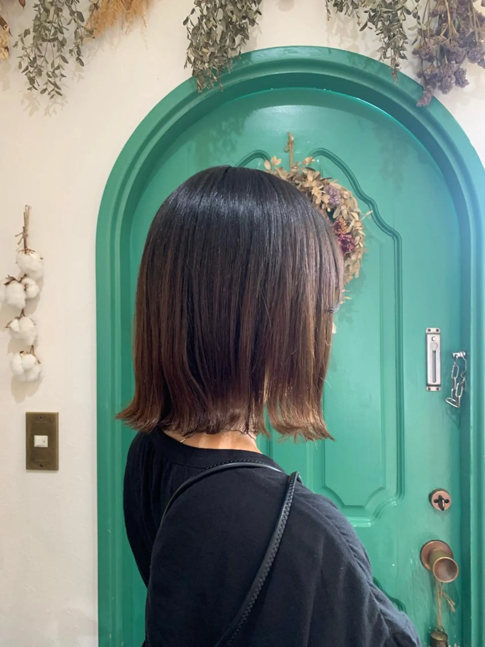 ショート カット 縮毛矯正 佐藤 美咲のヘアスタイル