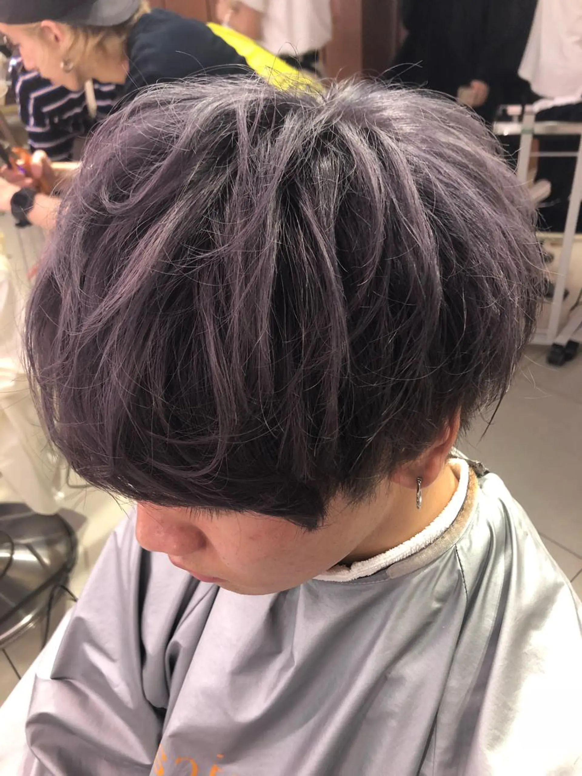 カラー メンズ インナーカラー🫶 オタク美容師 山本のヘアスタイル