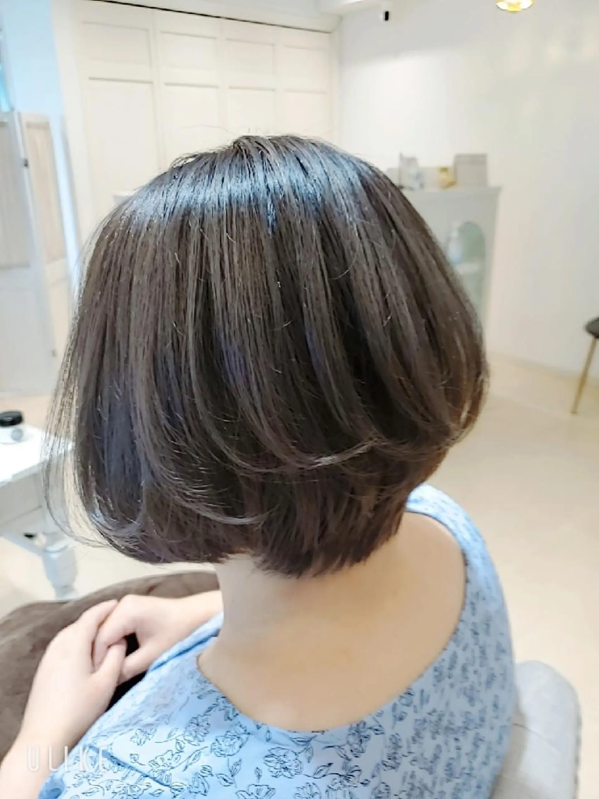 ショート カラー アッシュ シルバー シルバーアッシュ カット ヘアカラー 💎カラー特化💎 長嶺文江💎のヘアスタイル