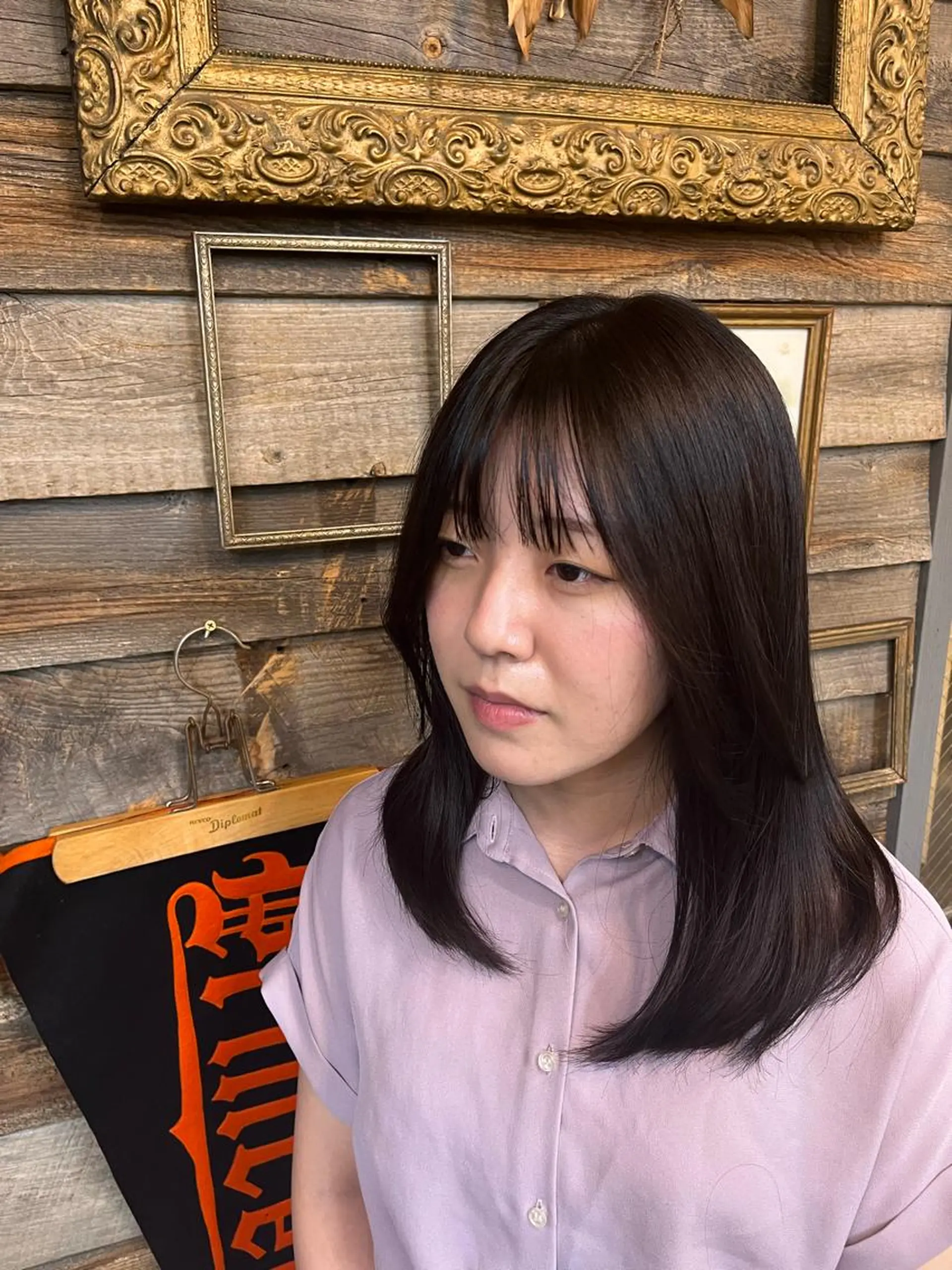 カラー 飯田 ほのかのヘアスタイル