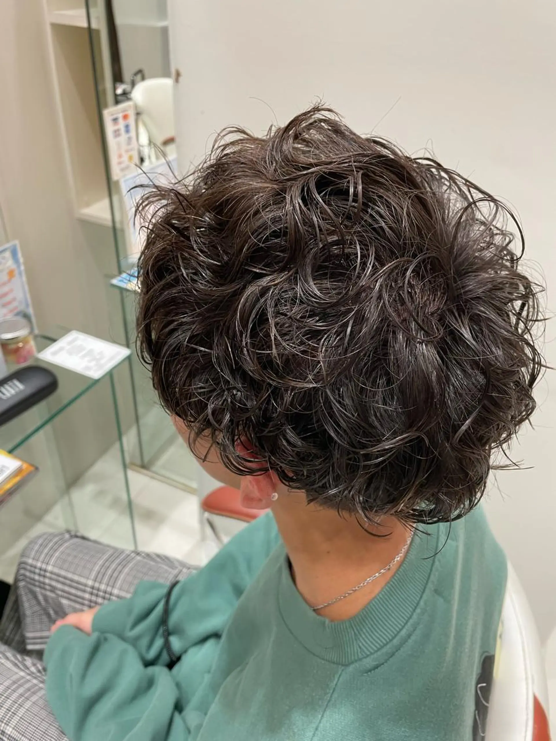 パーマ メンズ カット パーマ 金井 郁弥のヘアスタイル