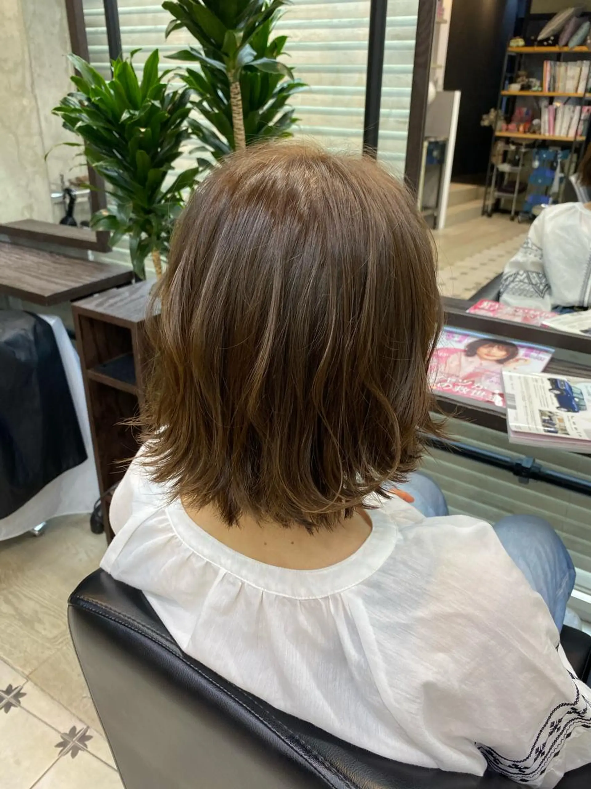 ショート カラー グレージュ ショートヘア 韓国ヘア☁️ mitsukiのヘアスタイル