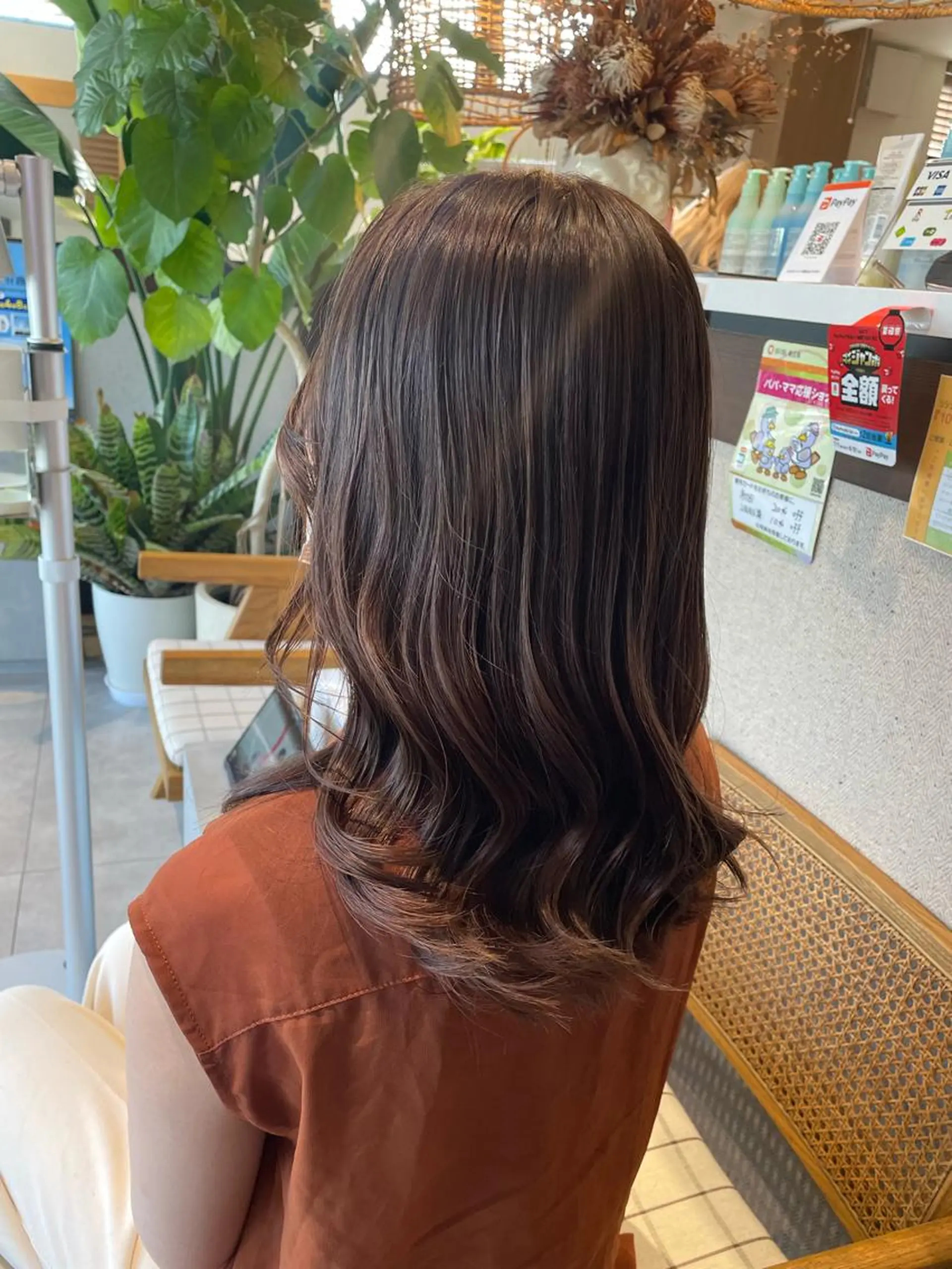 ロング カラー カット ヘアカラー 高木 櫻のヘアスタイル