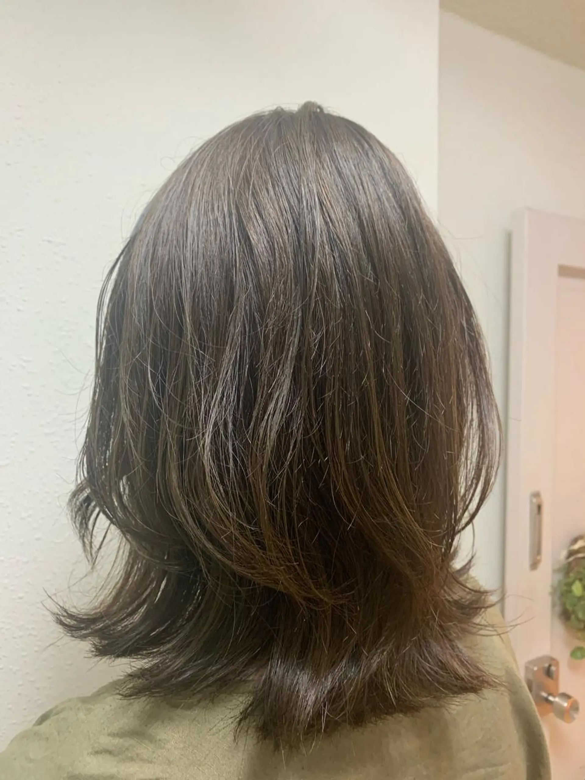 セミロング エンドウ ミノリ🤎 /半個室/レイヤーのヘアスタイル