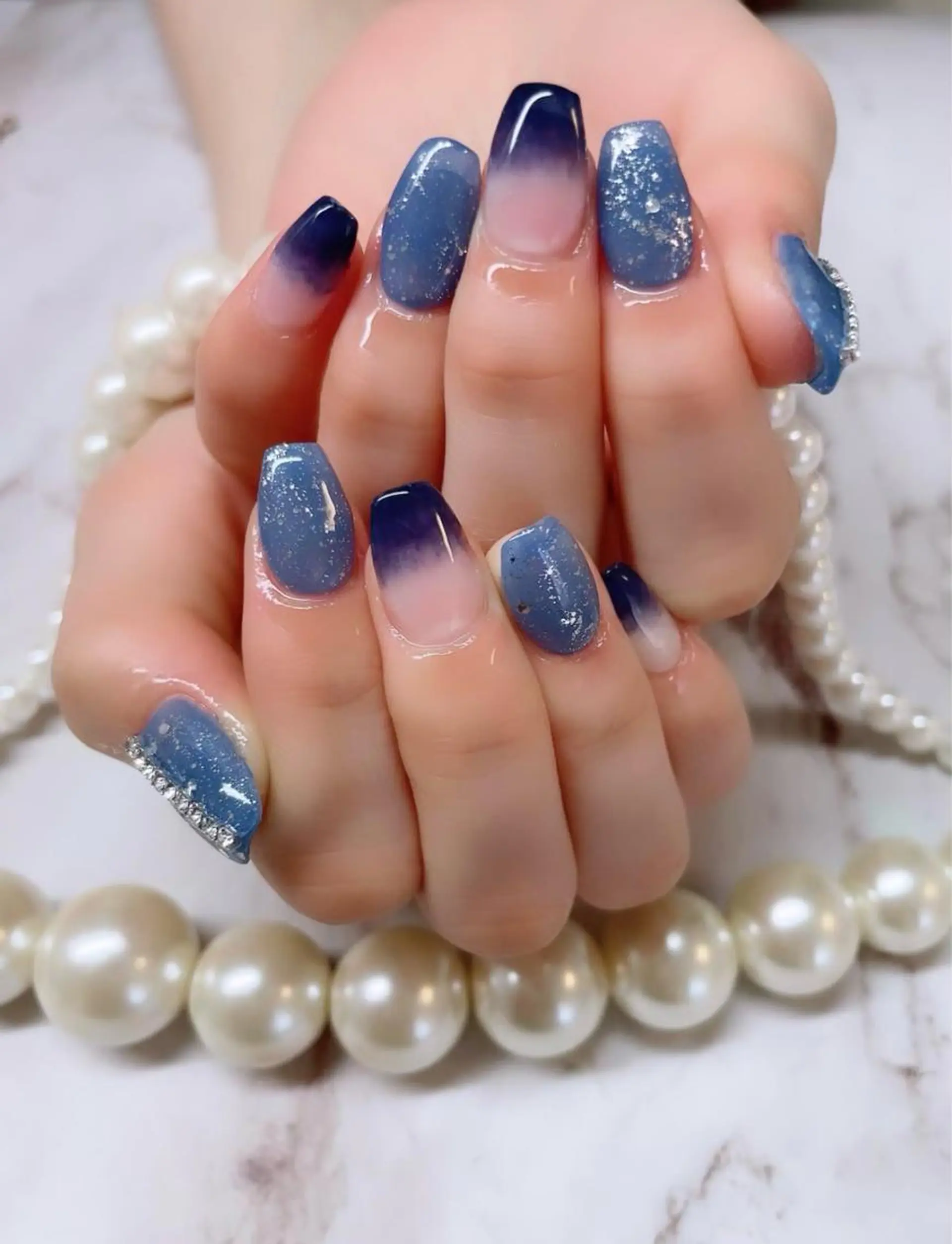 ネイル ワンホンネイル ハンドネイル Nail salon 🎀Angeのネイルデザイン