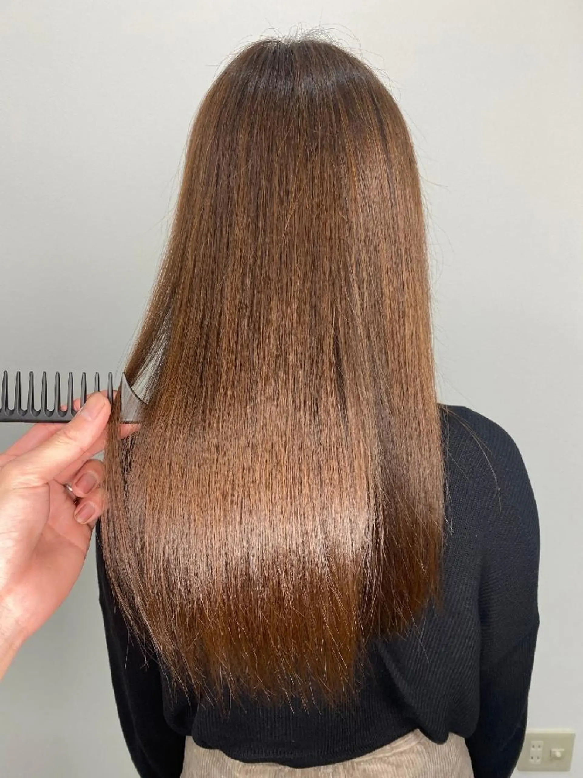 ロング カット 縮毛矯正 APPEL hair＆eyelash所属・APPEL / fujiiのヘアスタイル