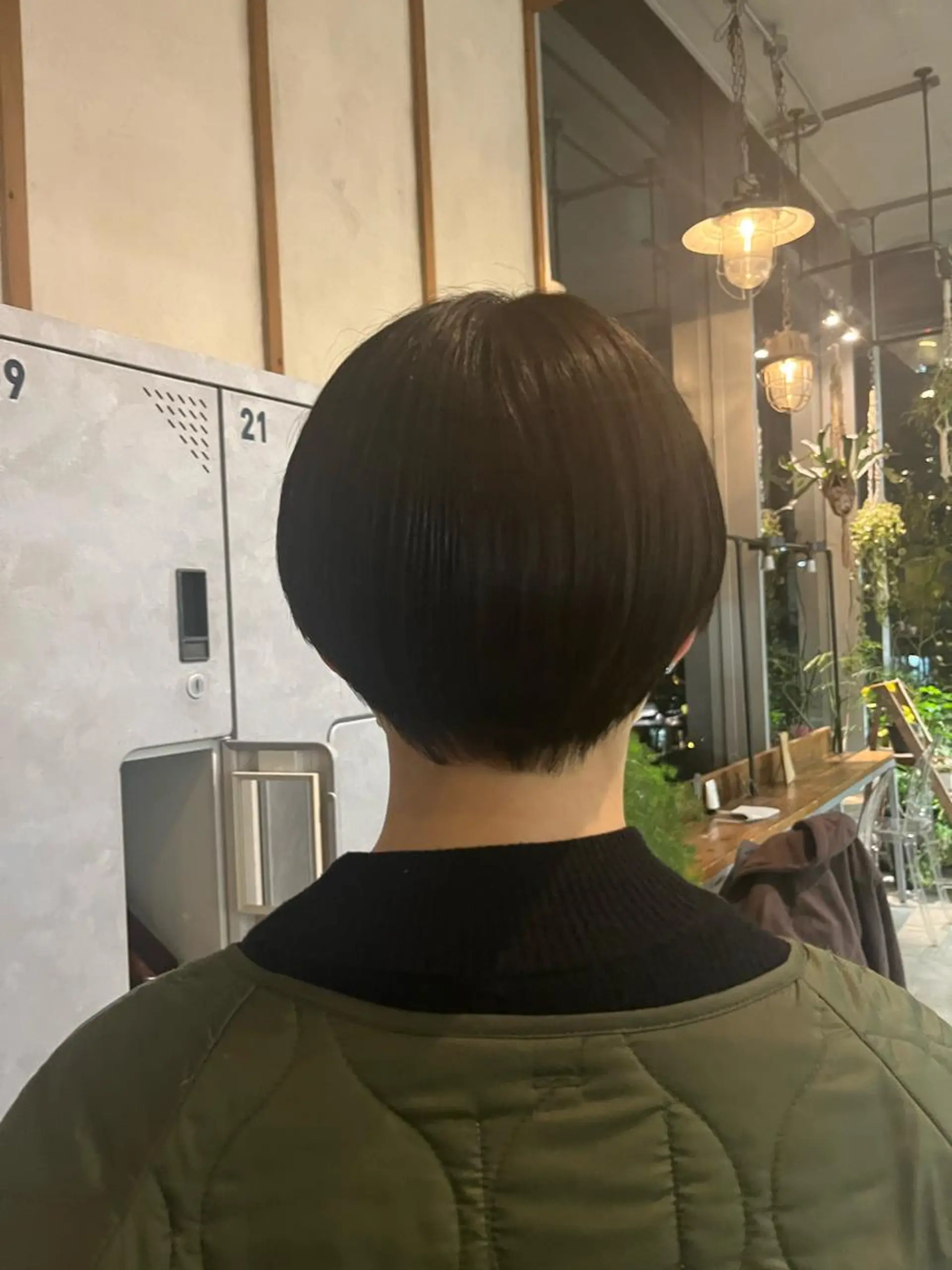 ショート ボブ/ベージュ/ パーマ🪿近森ゆいのヘアスタイル