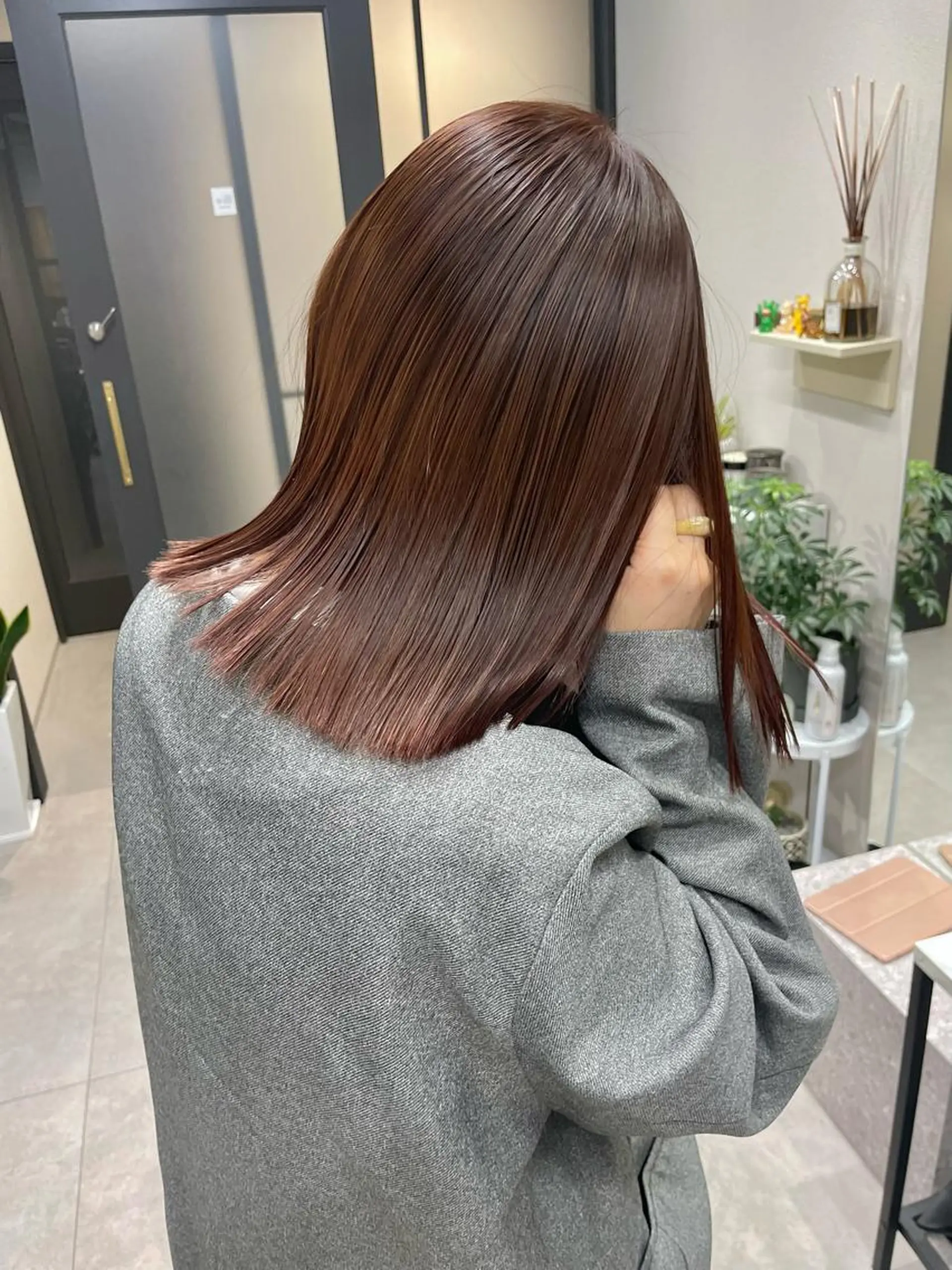 ショート カット ヘアカラー 縮毛矯正 🌸インナーカラー 🌸藤井春華のヘアスタイル