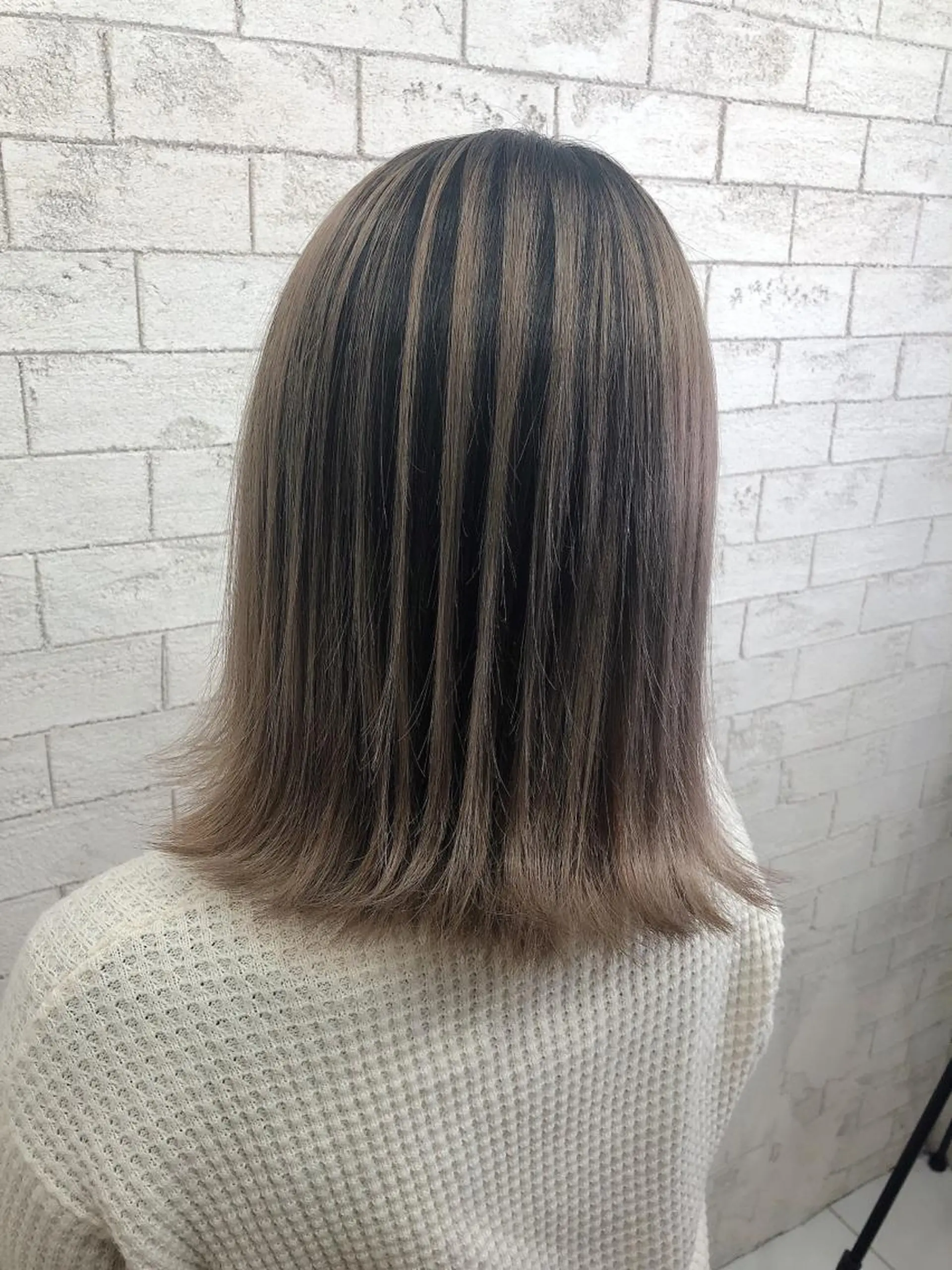 ミディアム カラー ️🩵透明感カラー Yūka🩵のヘアスタイル