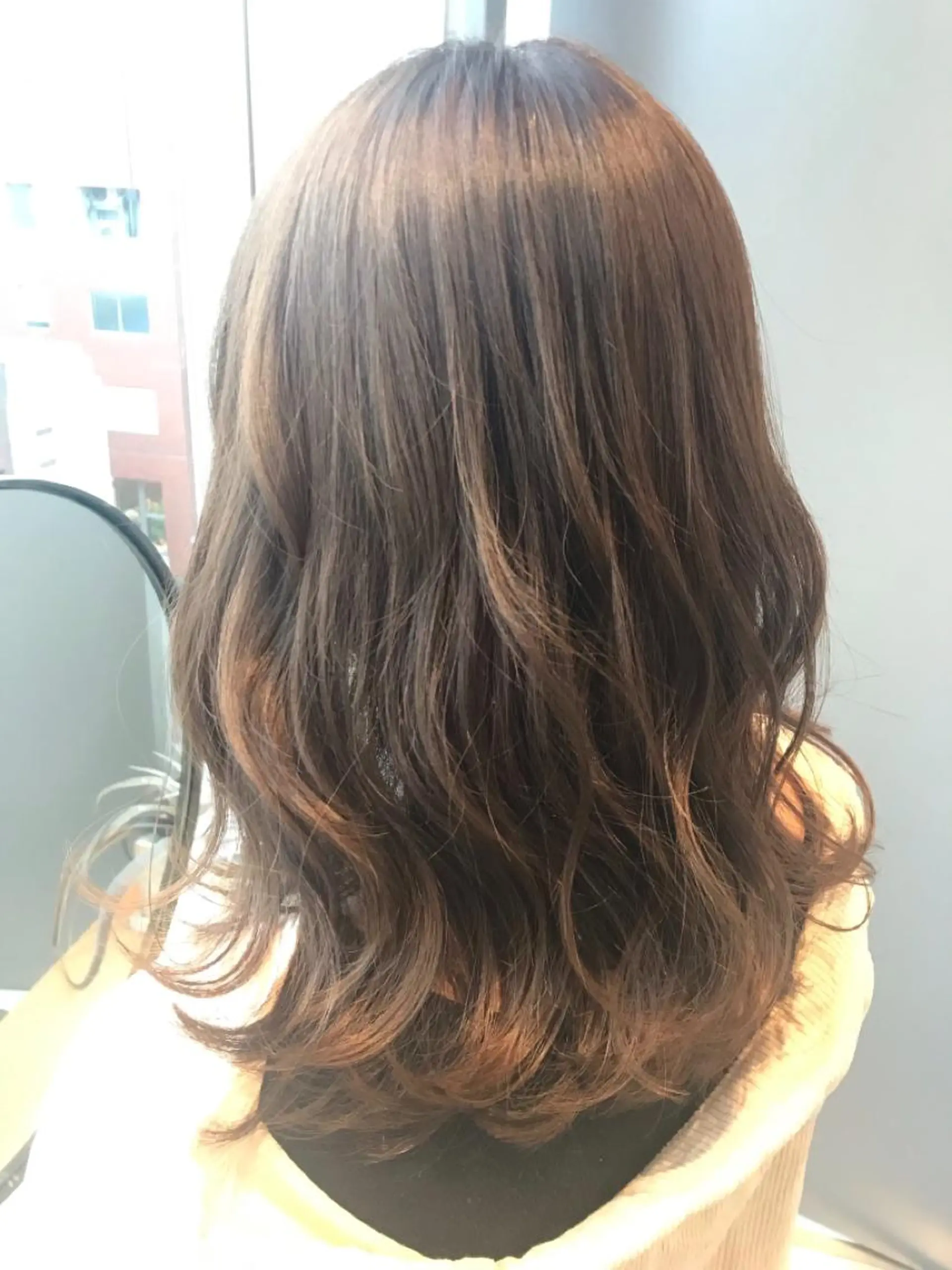 ミディアム カラー Silk-lei【銀座店】所属・銀座/美髪縮毛矯正 /髪質改善/山本翔華のヘアスタイル