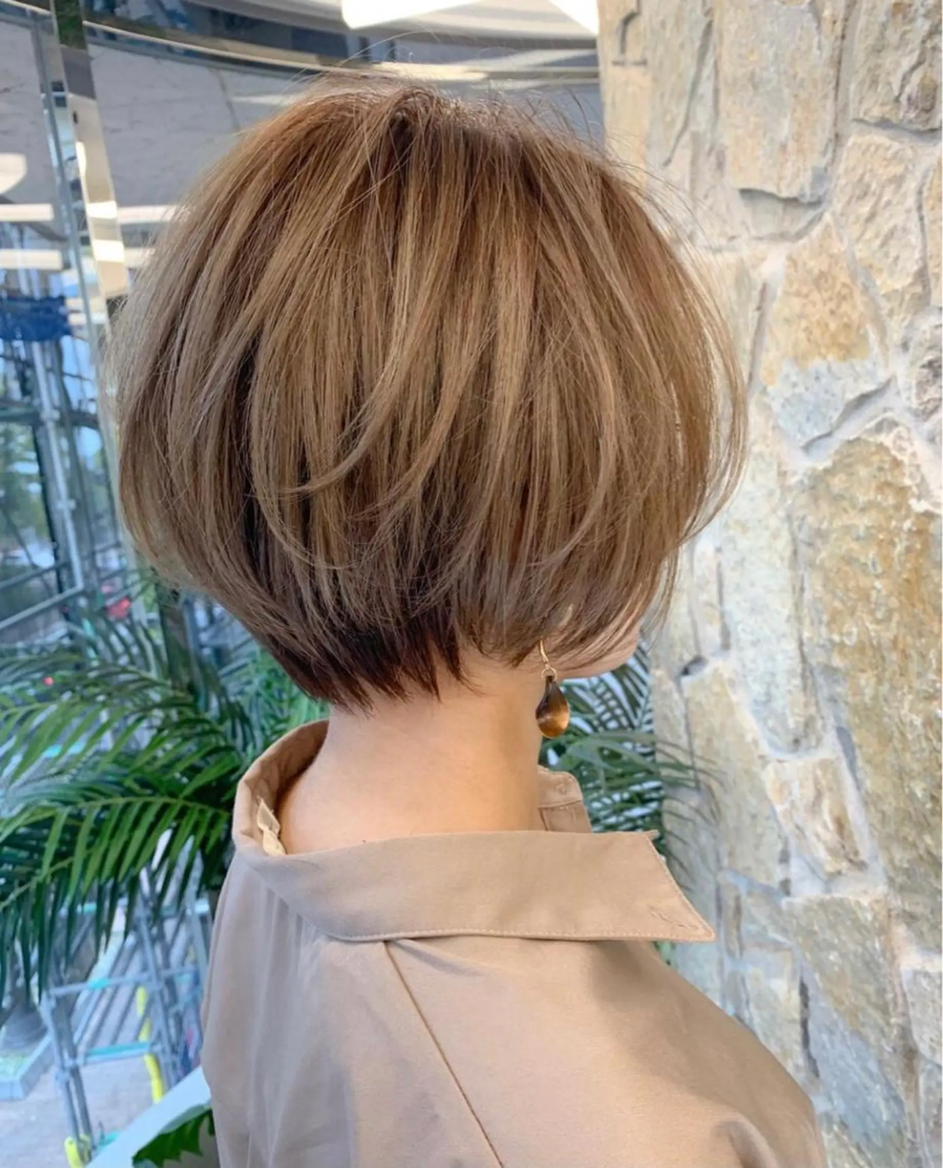 ショート オーロ西大寺所属・松永 夏のヘアスタイル