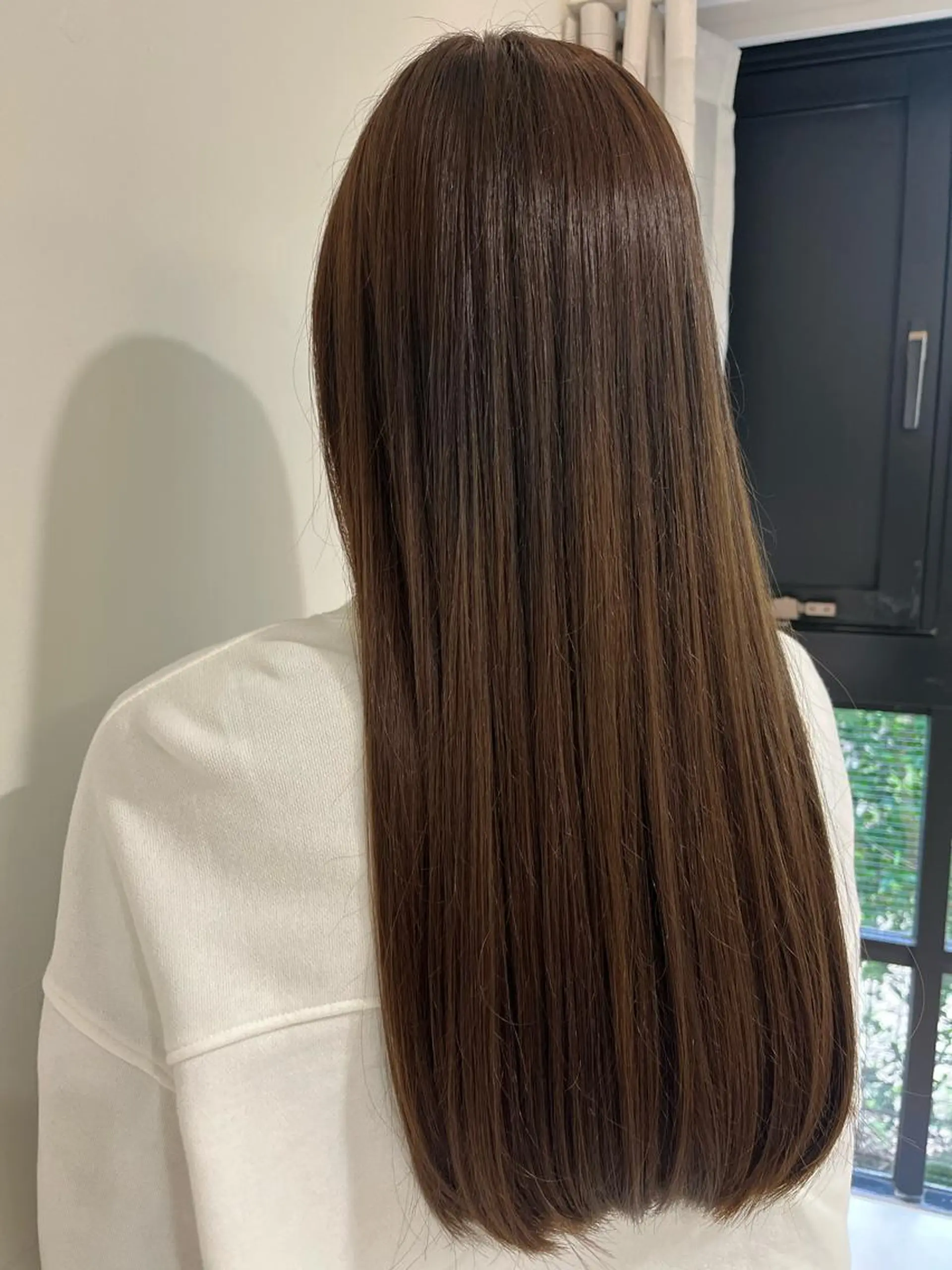 ロング アッシュ アッシュブラウン ヘアカラー Hair salon sui所属・髪質改善ストレート 🫧拓馬のヘアスタイル
