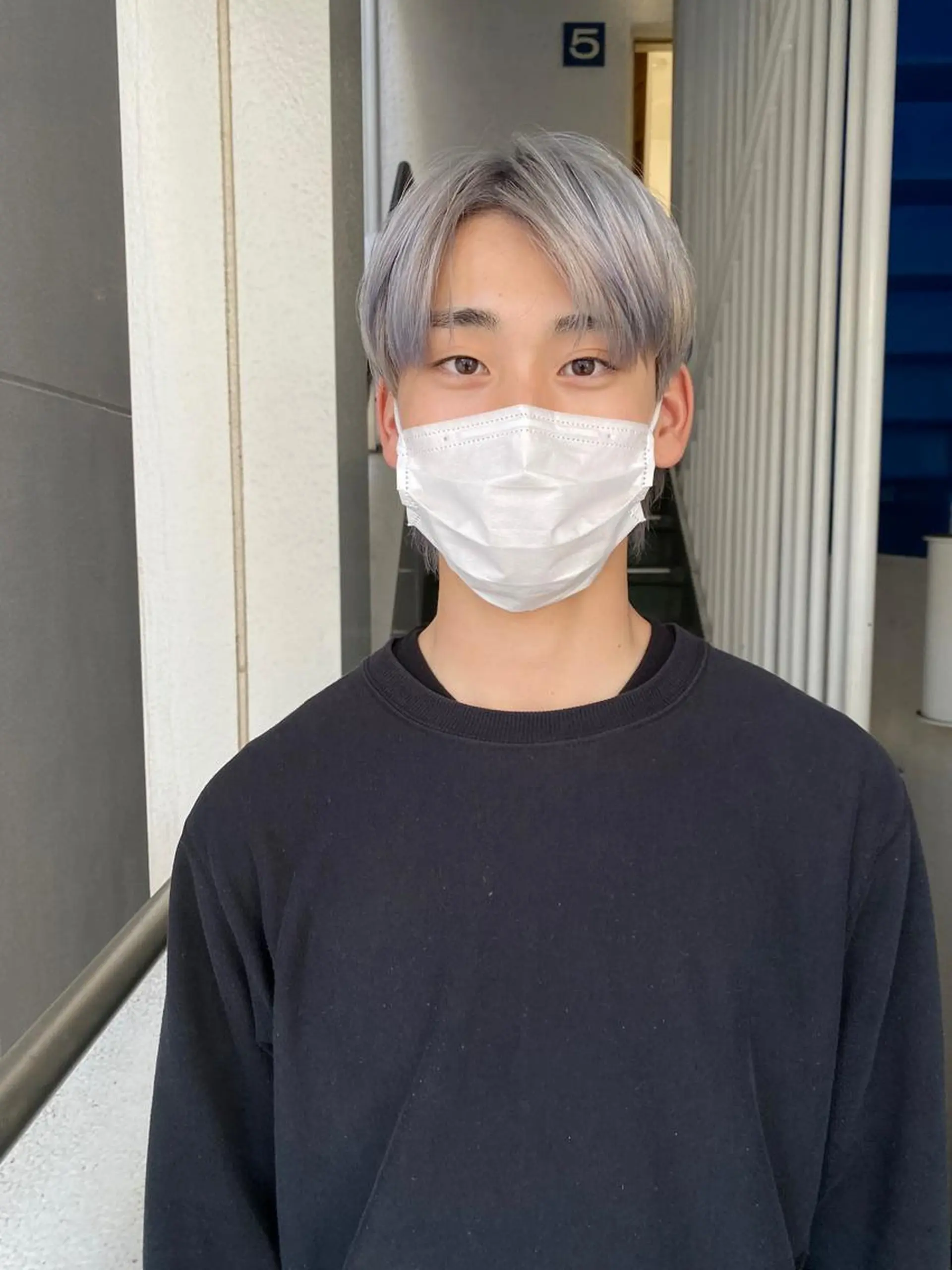 ショート カラー メンズ yiye 青山所属・無料カットモデル募集 🌱ひょうがのヘアスタイル