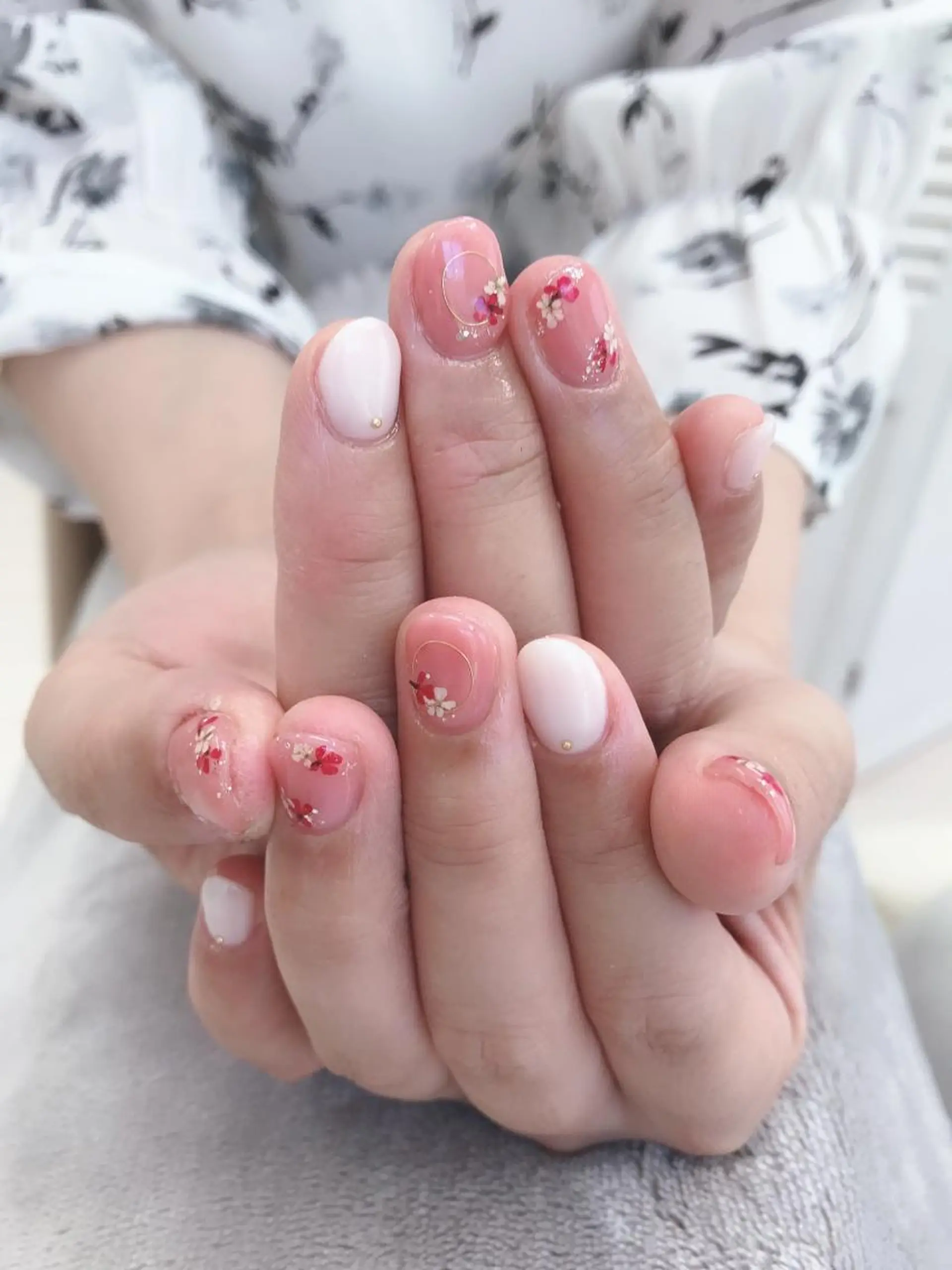 ショート ハンドネイル le lien nailのネイルデザイン