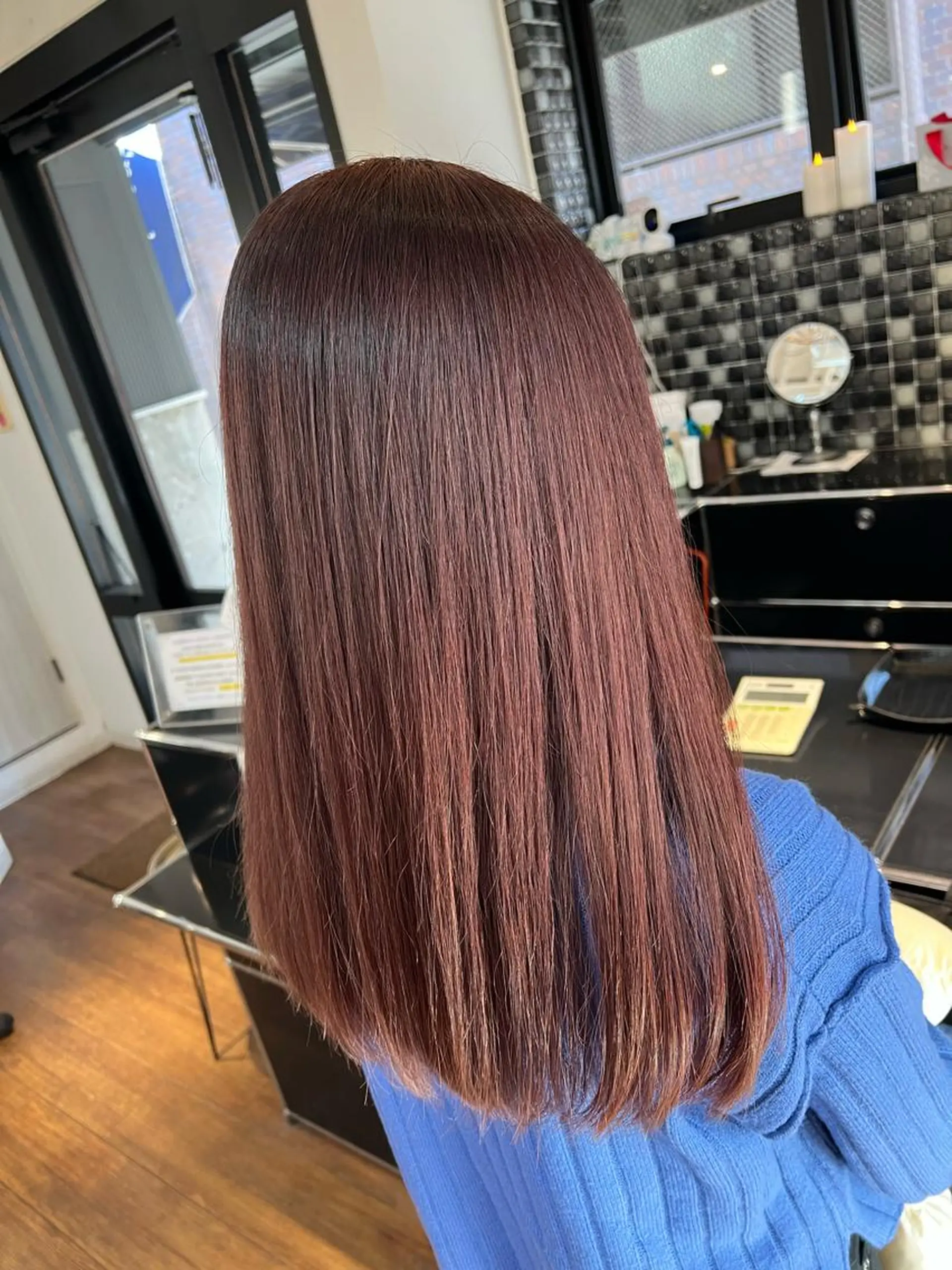 カラー 🫧　加藤 夕貴　🫧のヘアスタイル