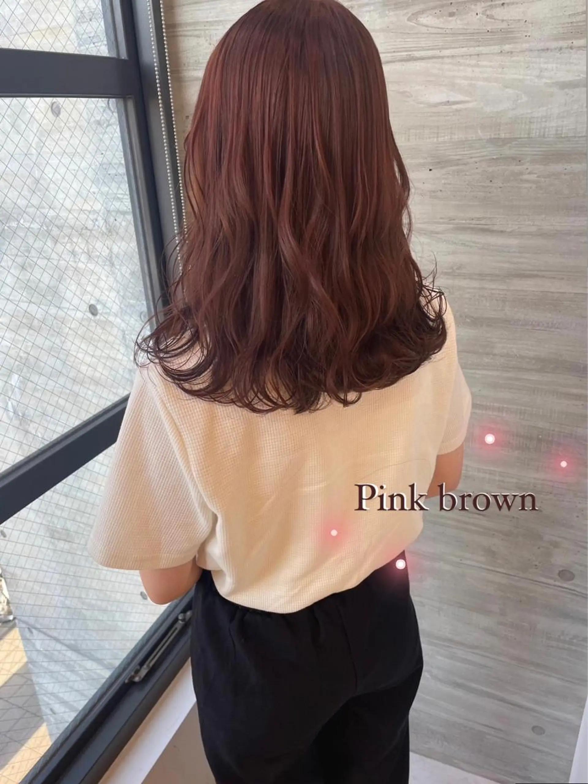 セミロング カラー 今井 愛歩のマツエク・マツパデザイン