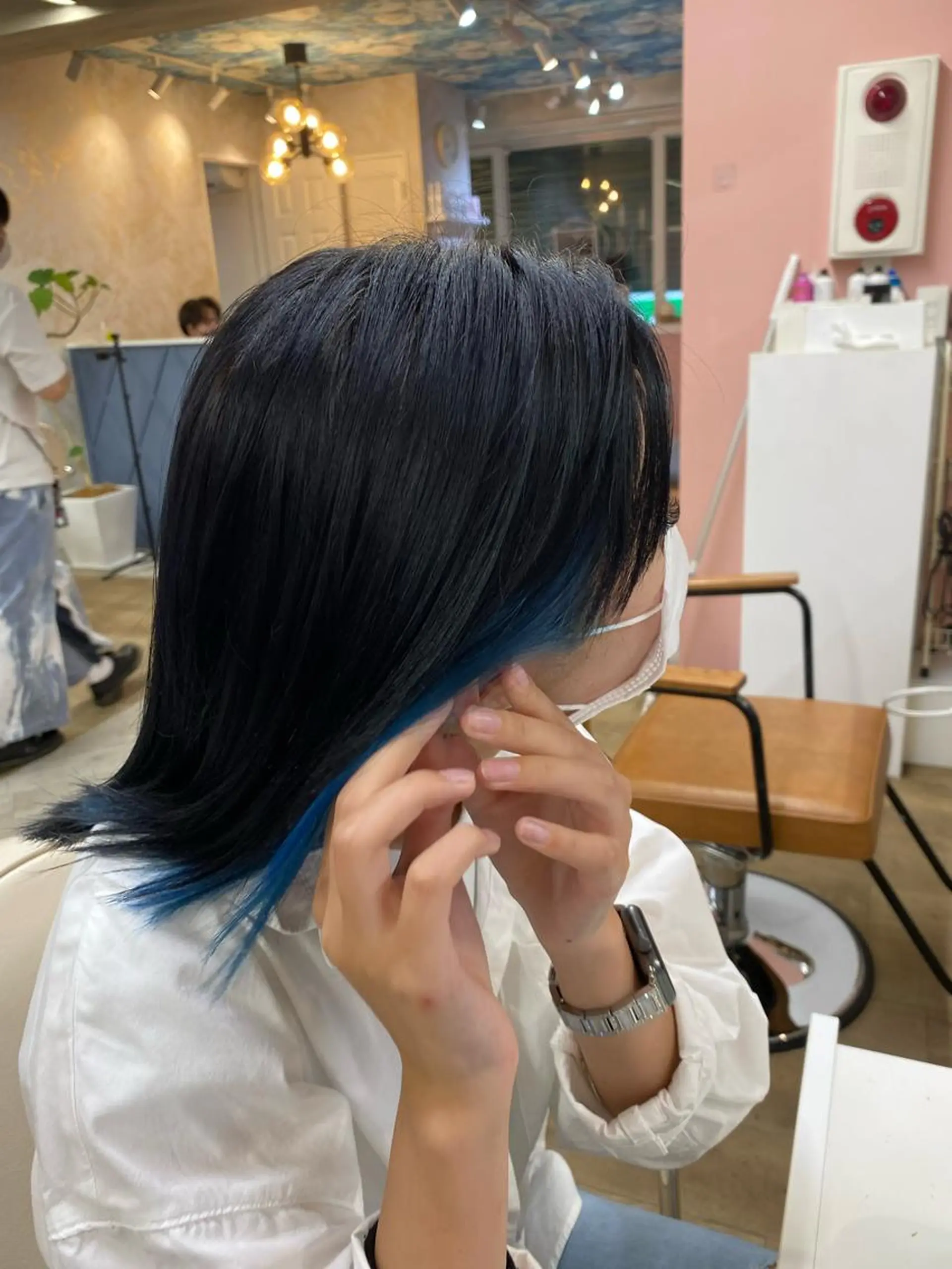 ミディアム カラー 【髪質改善特化】 連形海斗のヘアスタイル