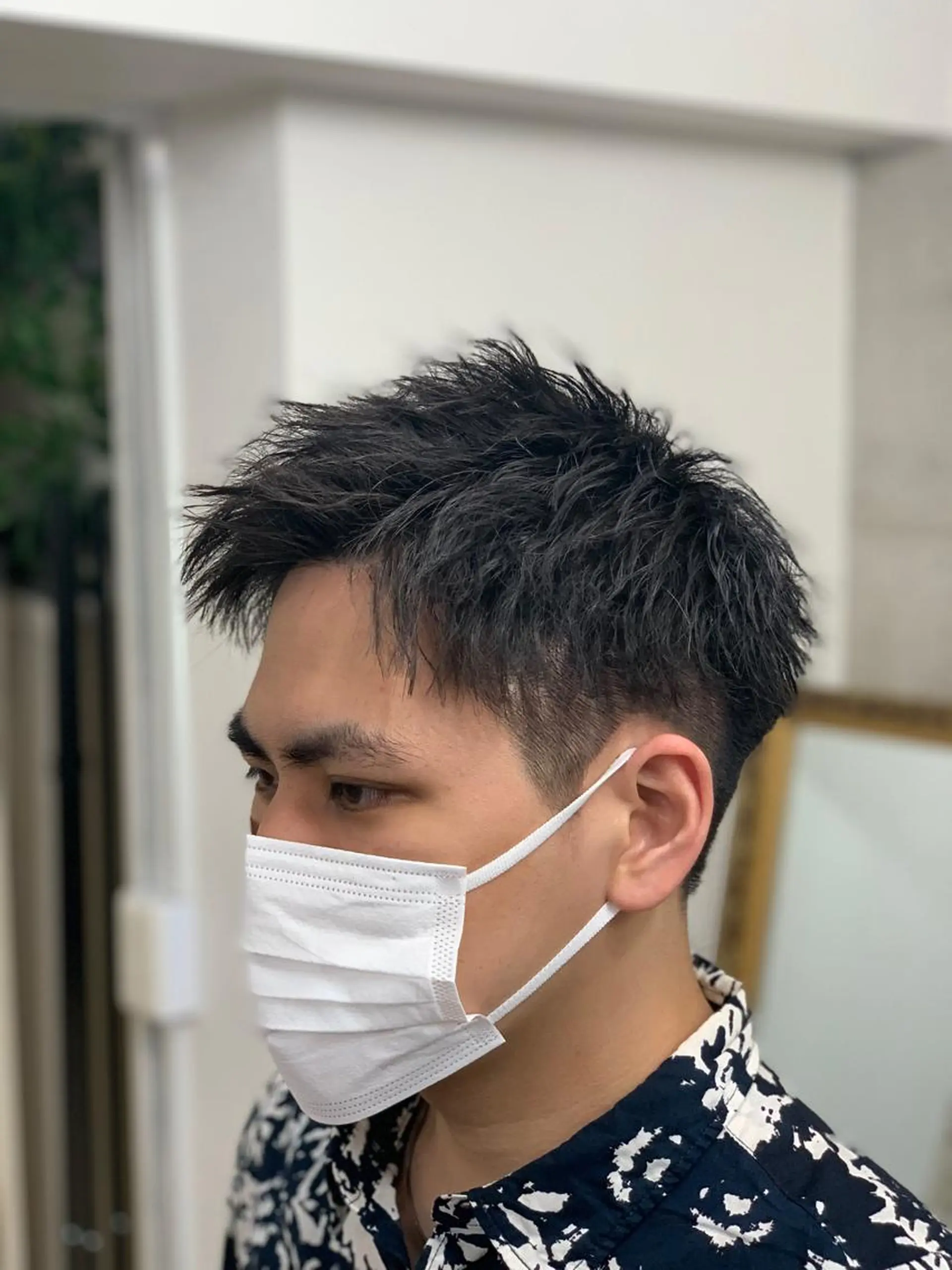 ショート パーマ メンズ クセを最大限に活かす メンズパーマ奈良大祐のヘアスタイル