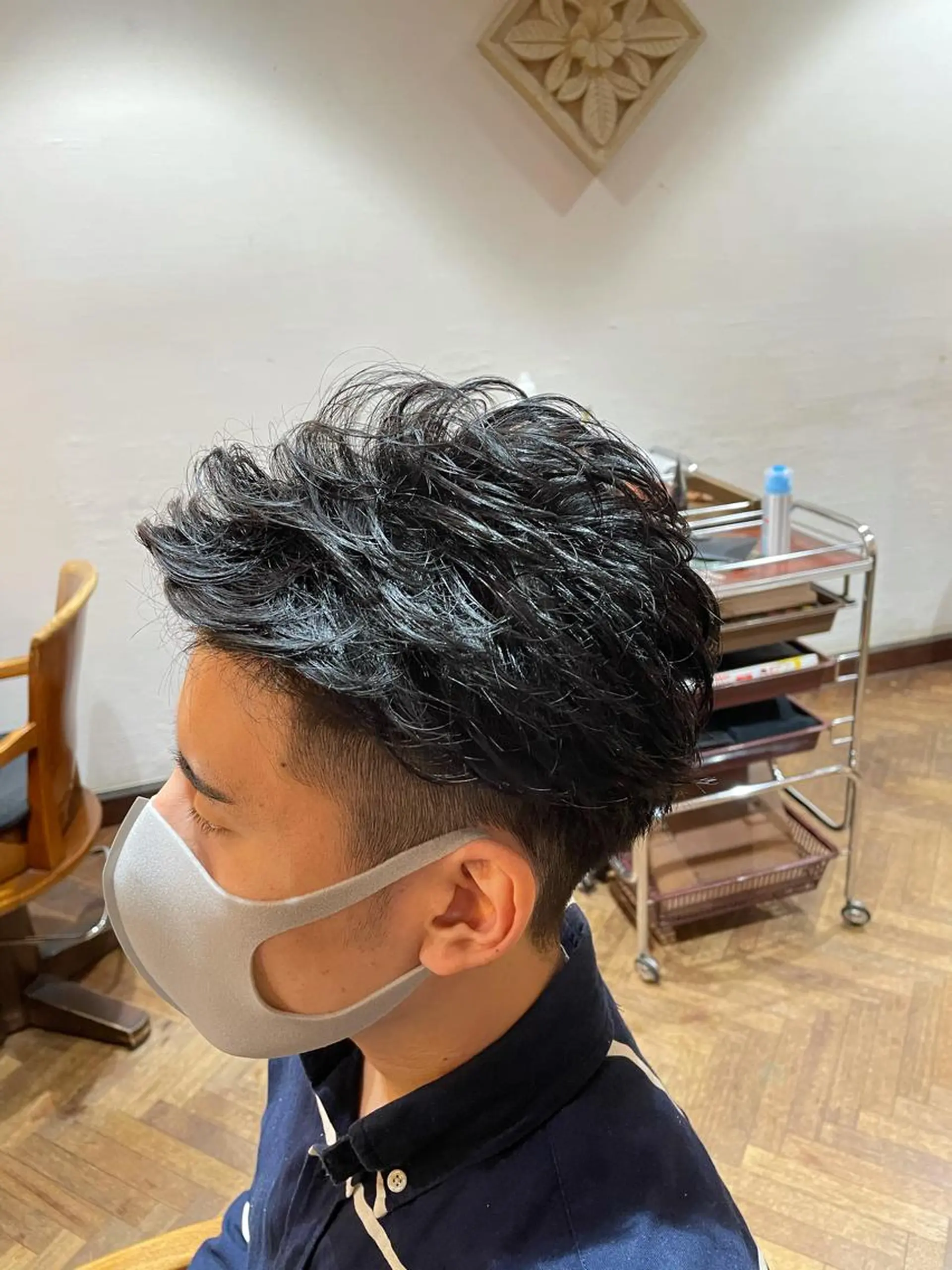 メンズ メンズパーマ 刈り上げ stylist YUTOのヘアスタイル