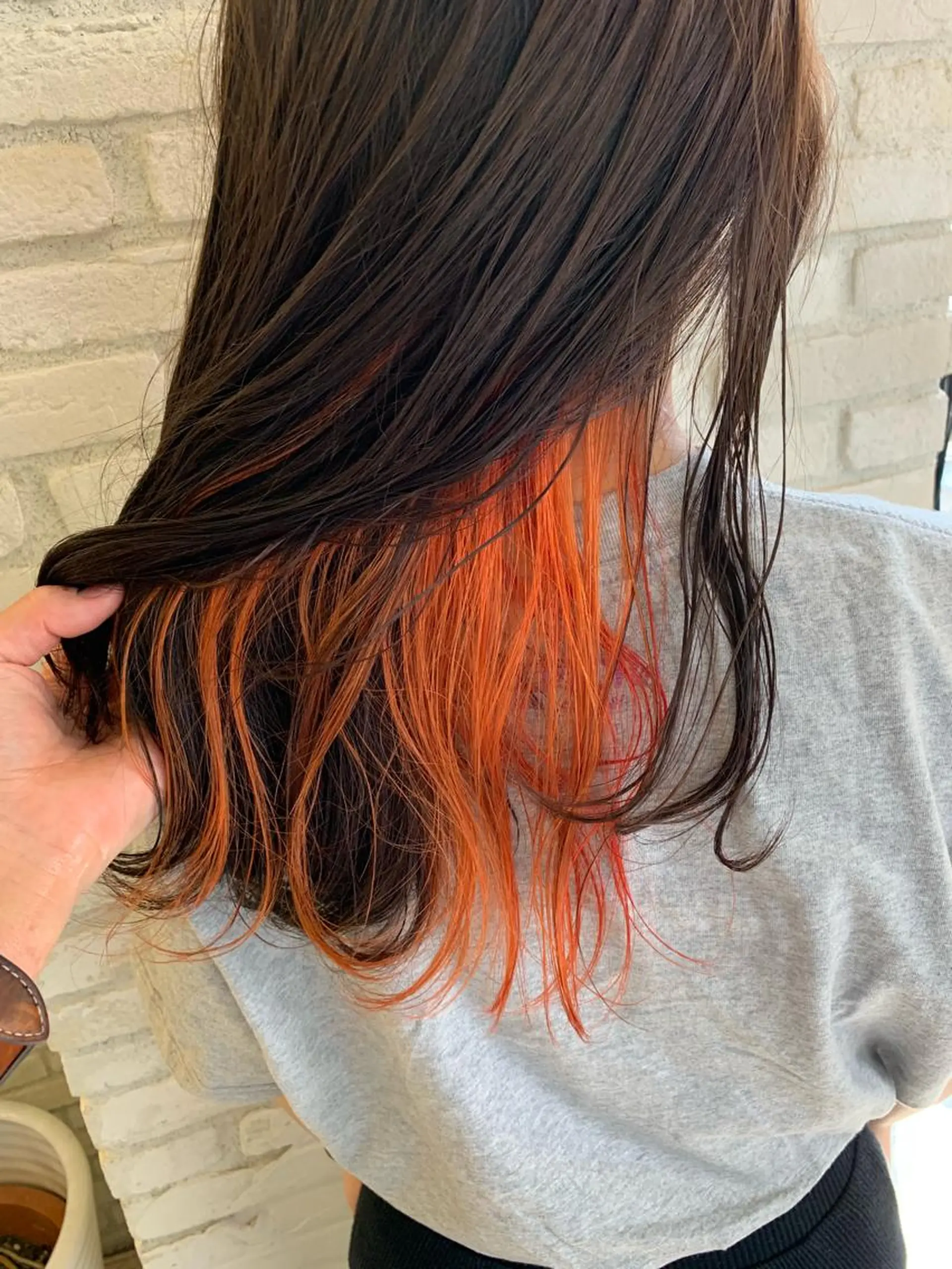 ロング カラー パーマ ヘアアレンジ レイヤー＆カラー 人気美容師倉崎涼のヘアスタイル