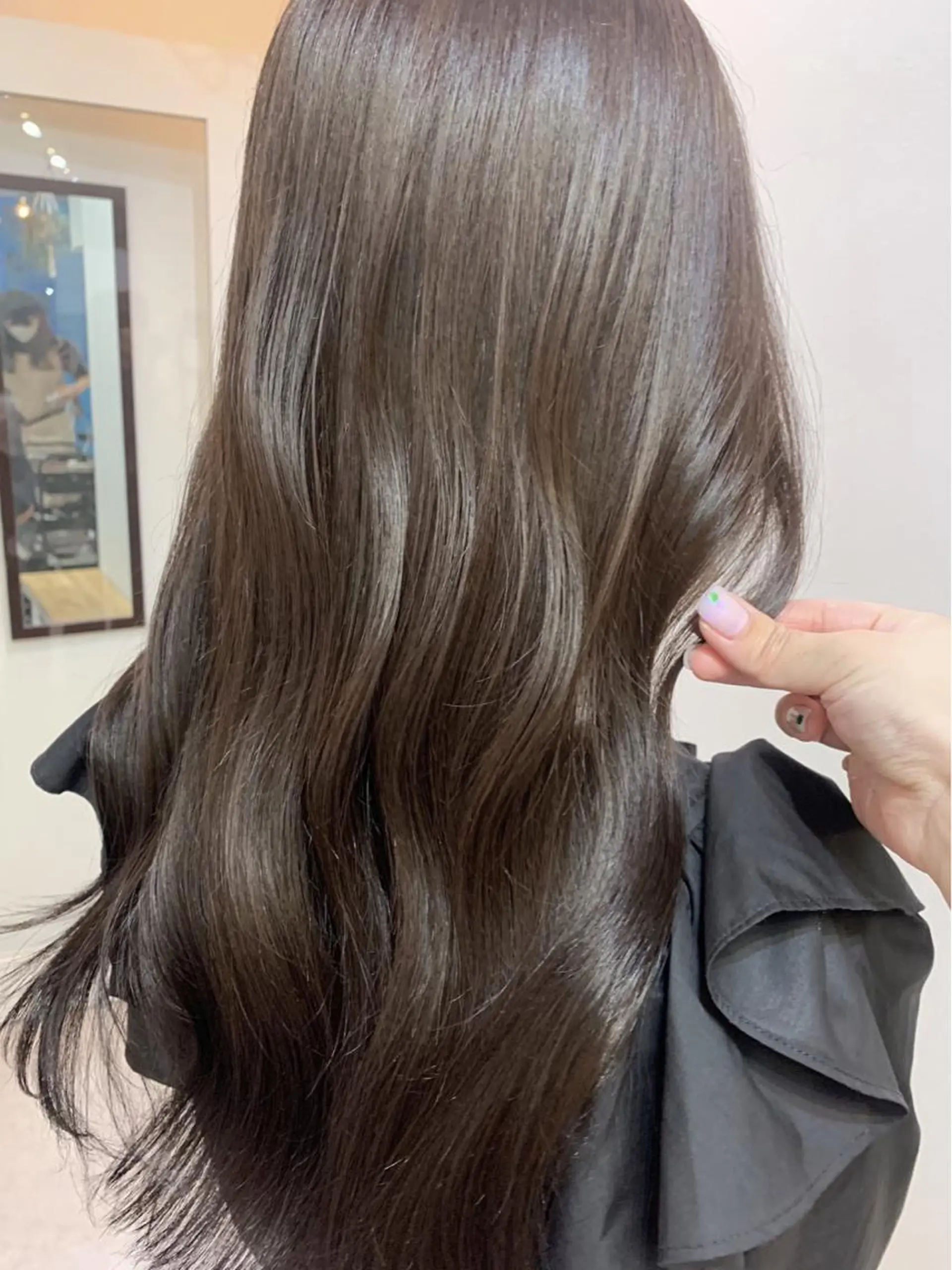 ロング 髪質改善 縮毛矯正 トリートメント カット ヘアカラー トリートメント 髪質改善/縮毛矯正 🎀小林 唯 🎀のヘアスタイル