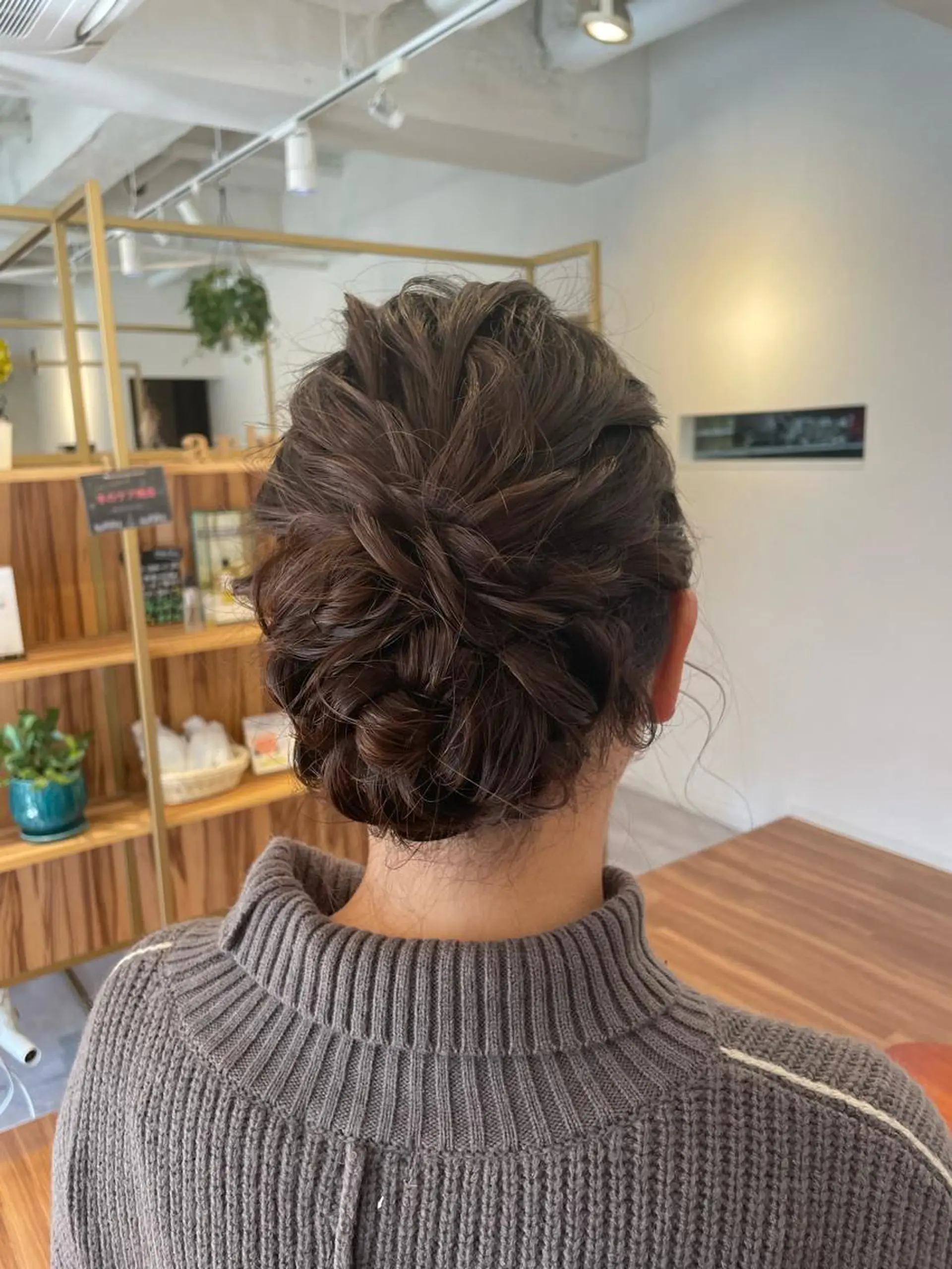 ミディアム 【hair&make aria】有田　千里のヘアスタイル