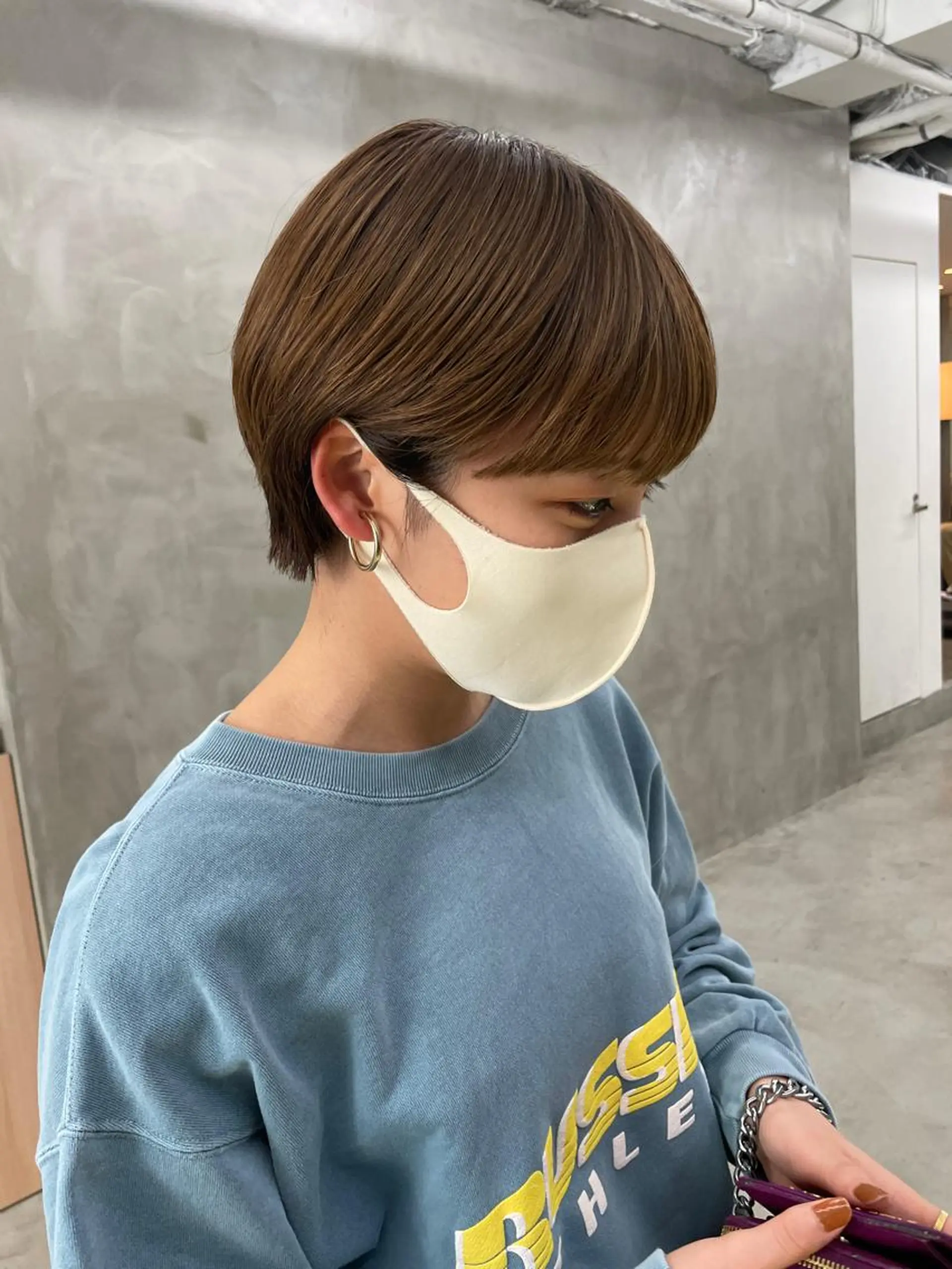 ショート カラー ハンサムショート ショートヘア カット ヘアカラー トリートメント ショート・ボブ 徳竹淳一のヘアスタイル