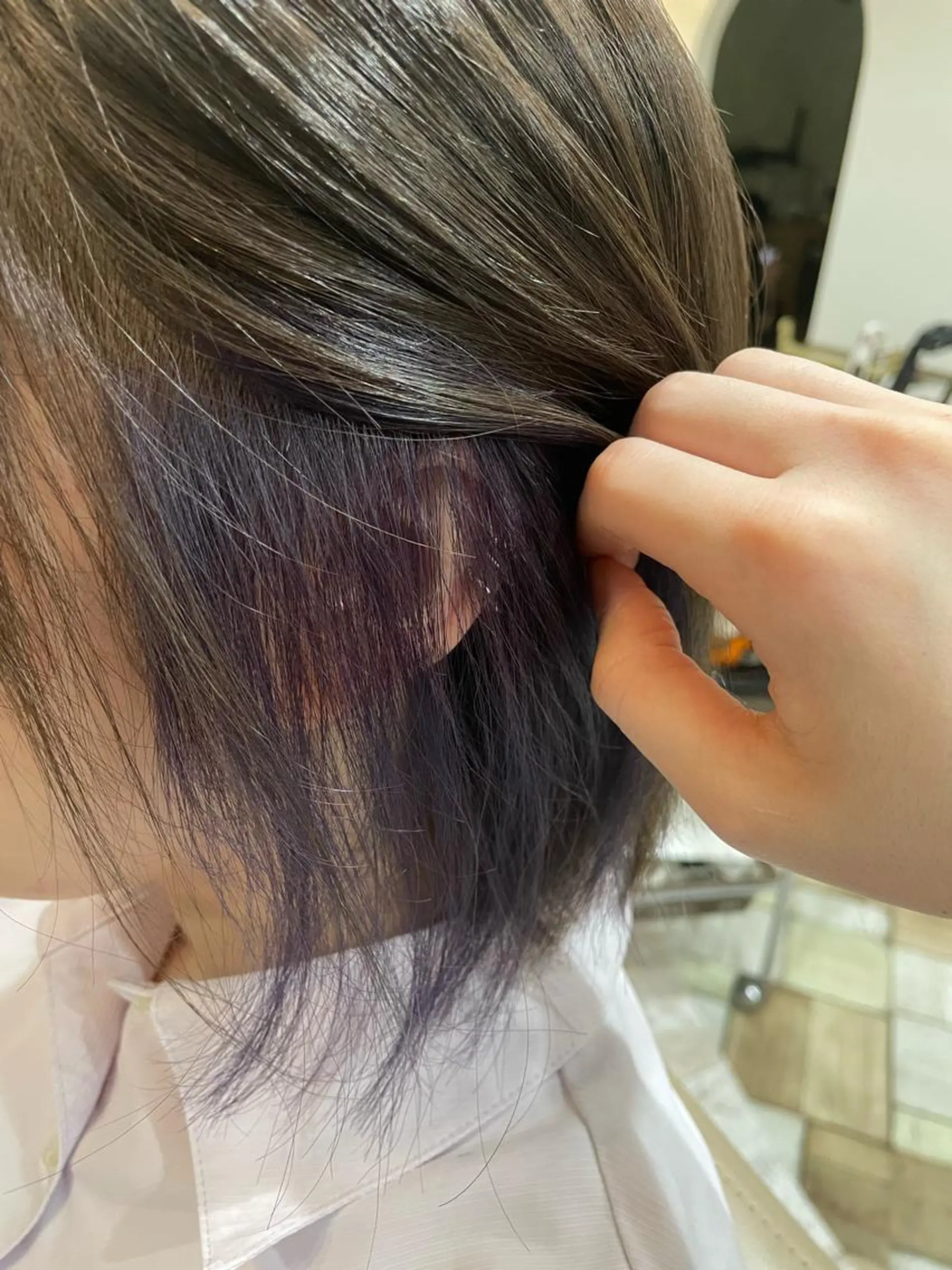 カラー アトリエリーベル所属・佐々木 奈菜江のヘアスタイル
