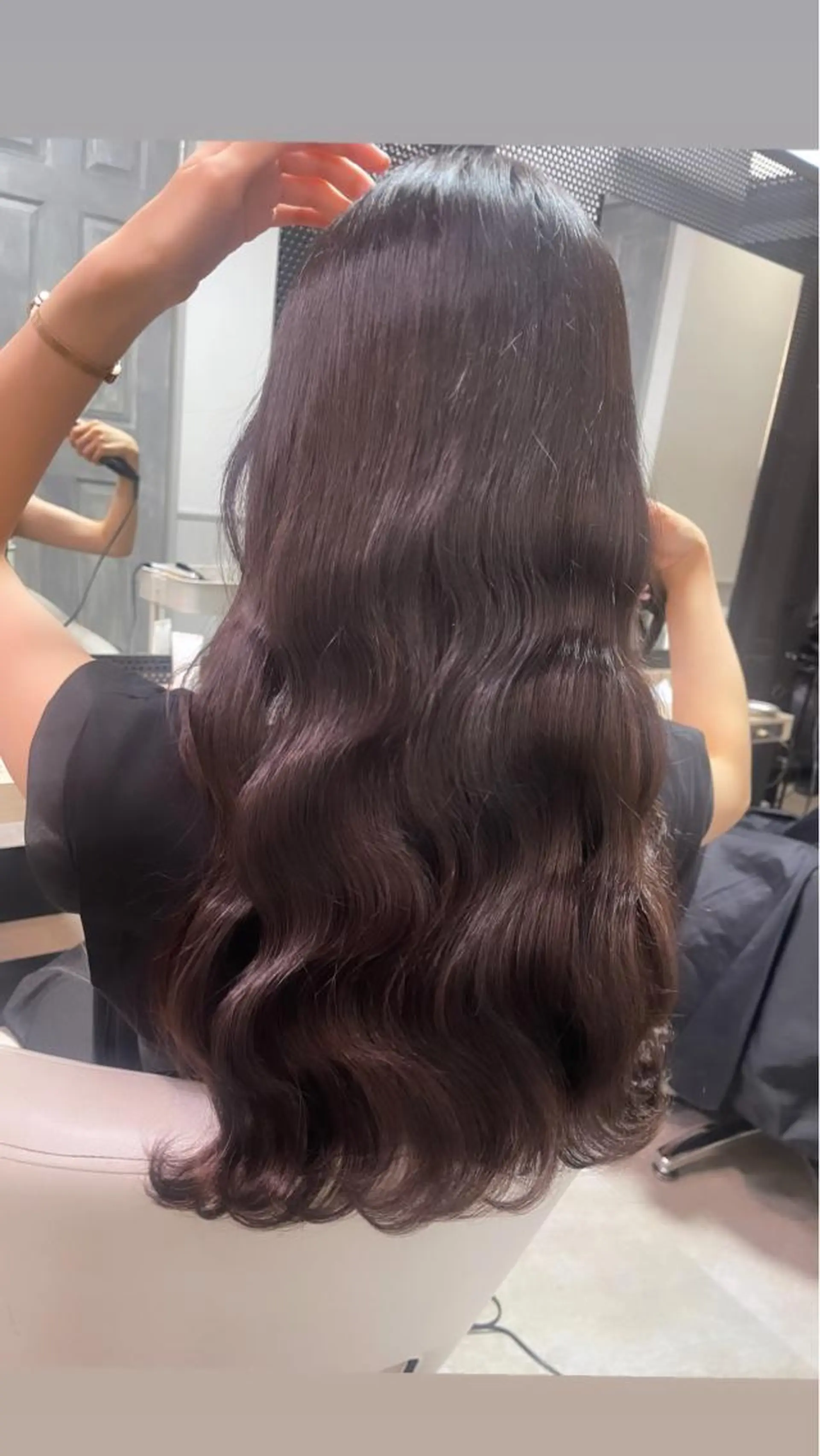ロング カラー ヘアカラー トリートメント ヘアセット モテ髪提案します💕 髪質改善宗一郎のヘアスタイル