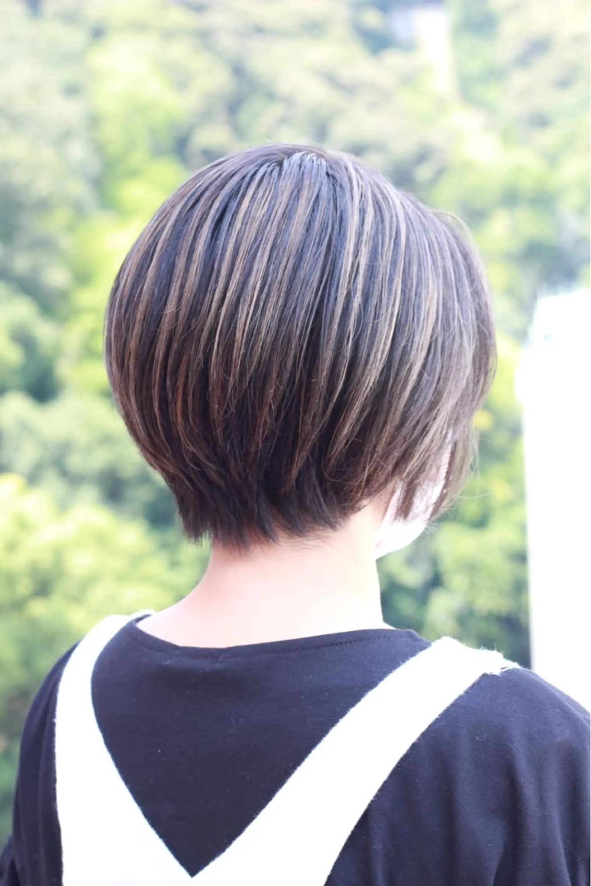 ショート カラー ハイライトカラー ハイライト ヘアカラー Viage （ビアージュ）のヘアスタイル