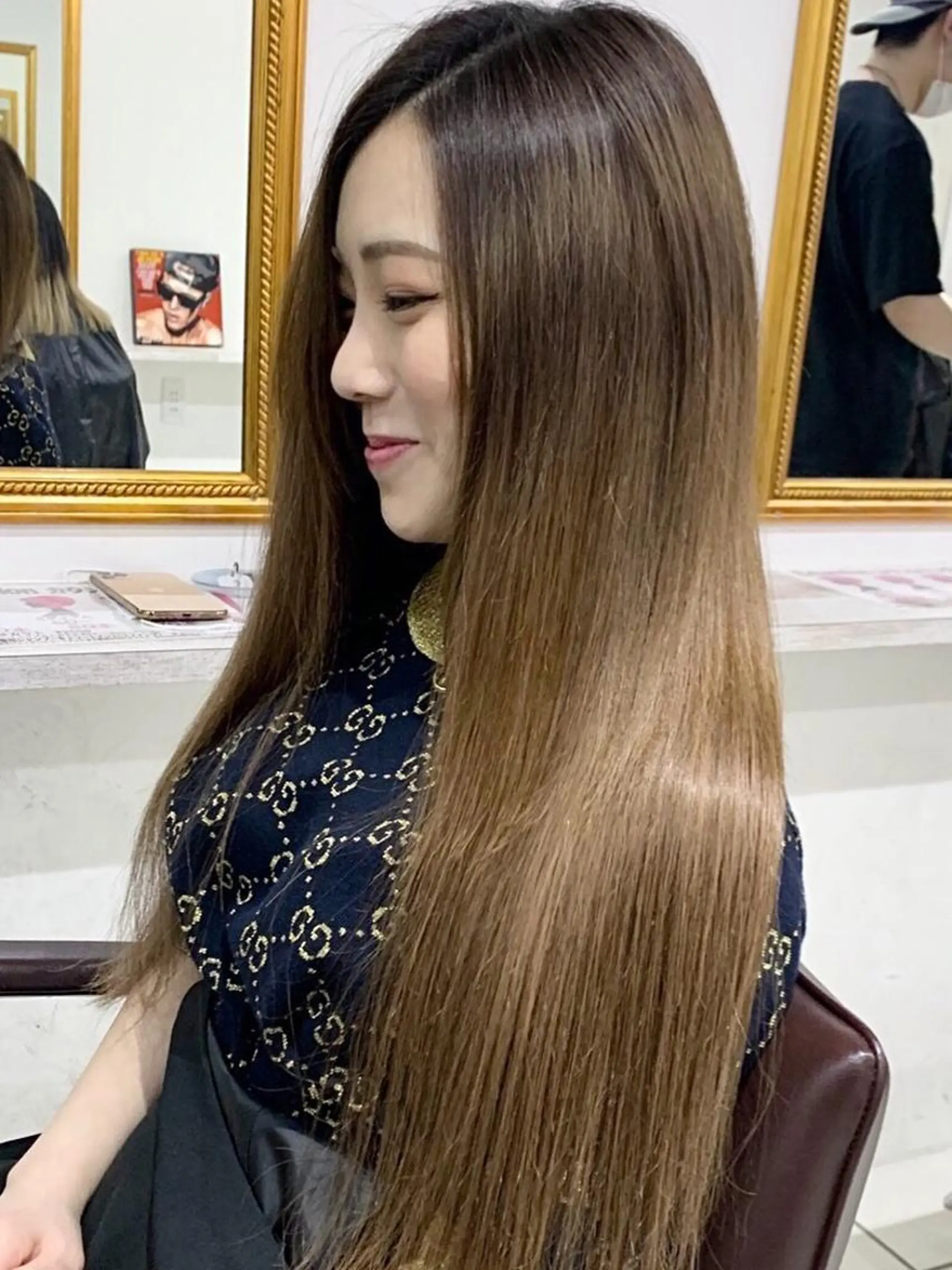 ロング カラー ヘアアレンジ レミーエクステ大阪 Device梅田のヘアスタイル