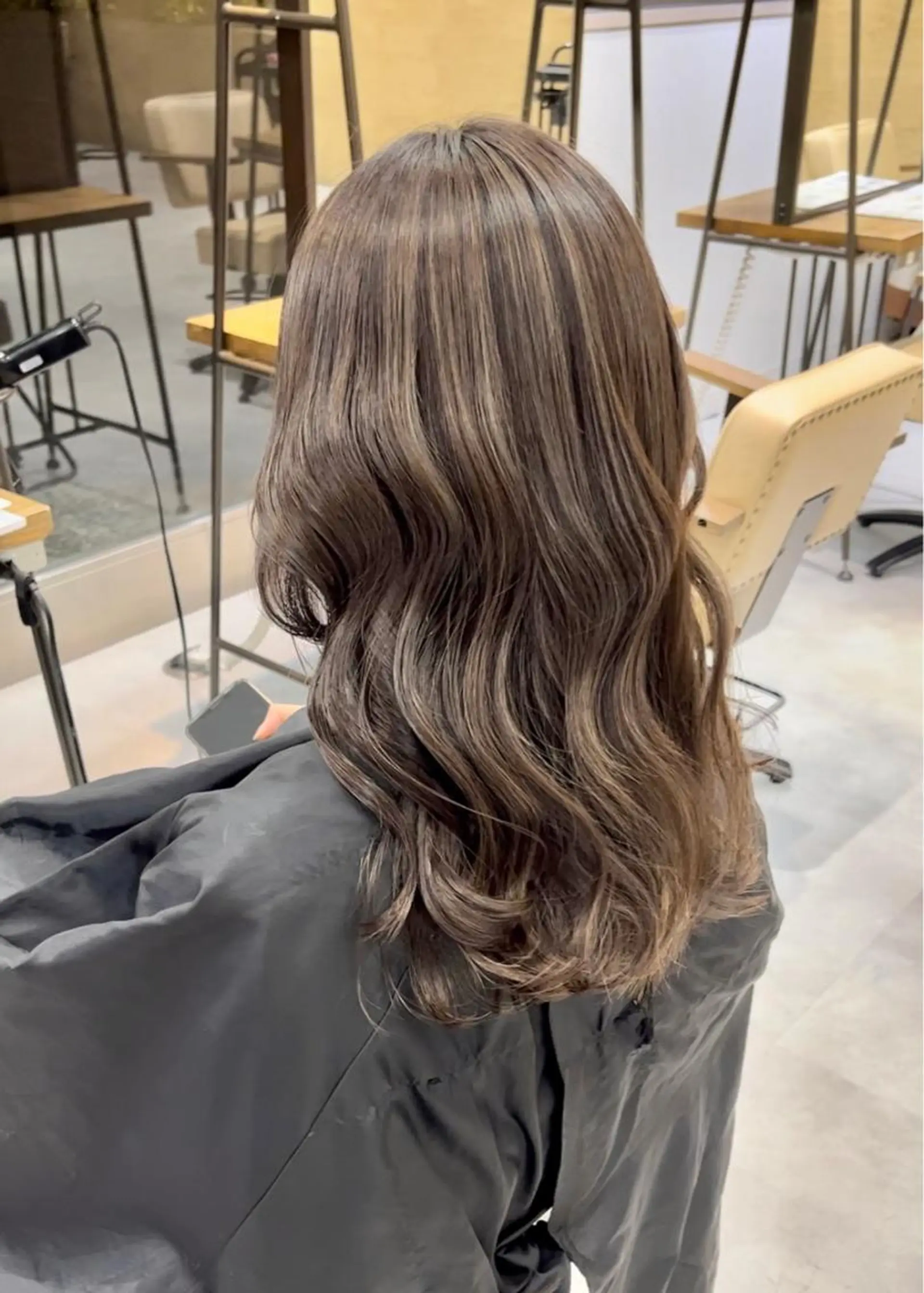 ロング 縮毛矯正/髪質改善 斉藤春のヘアスタイル