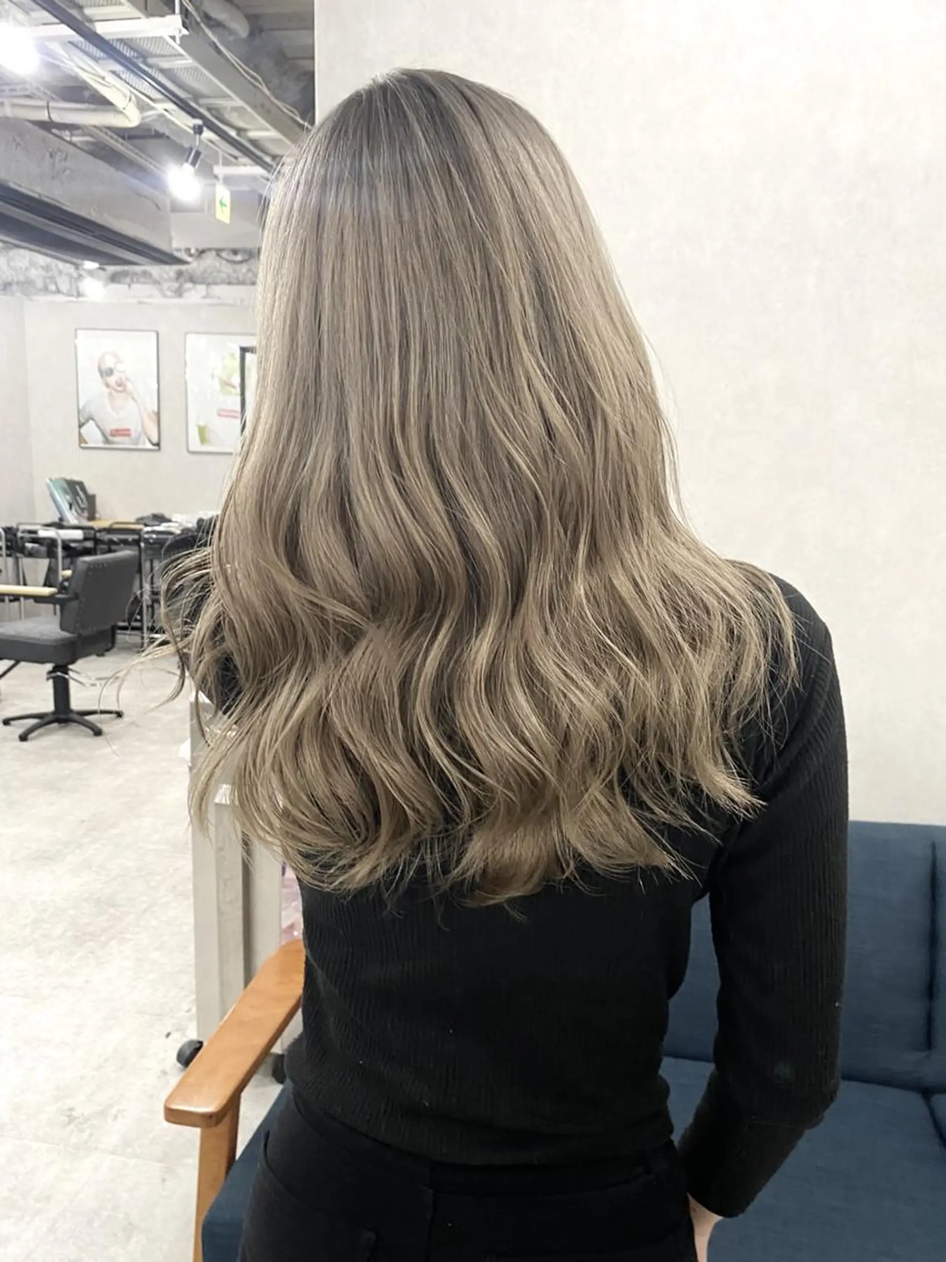 セミロング カラー ヘアアレンジ 💎lino _by _ACNE💎 🧸のヘアスタイル