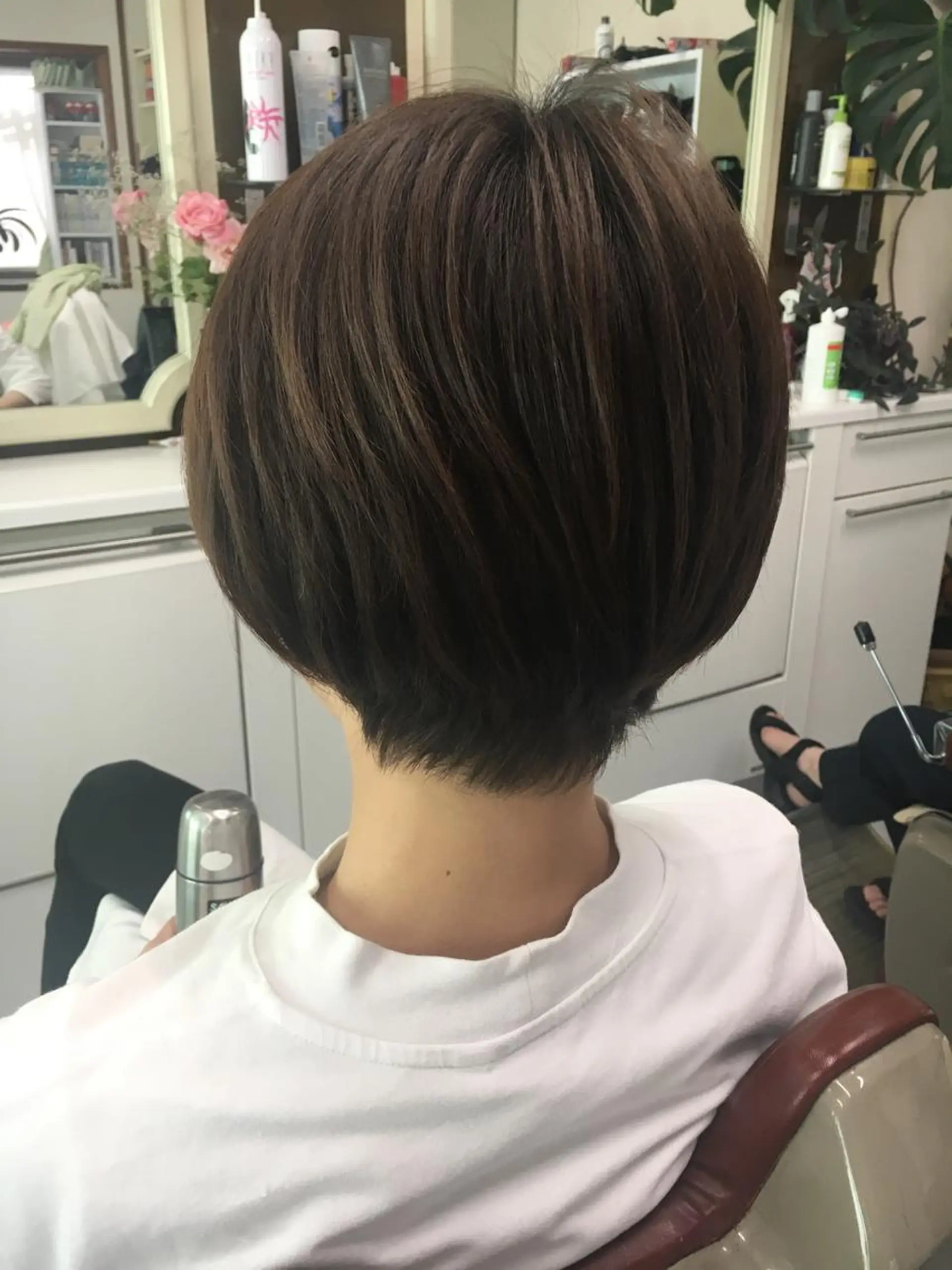 ショート ショートヘア ストウ ナナエのヘアスタイル