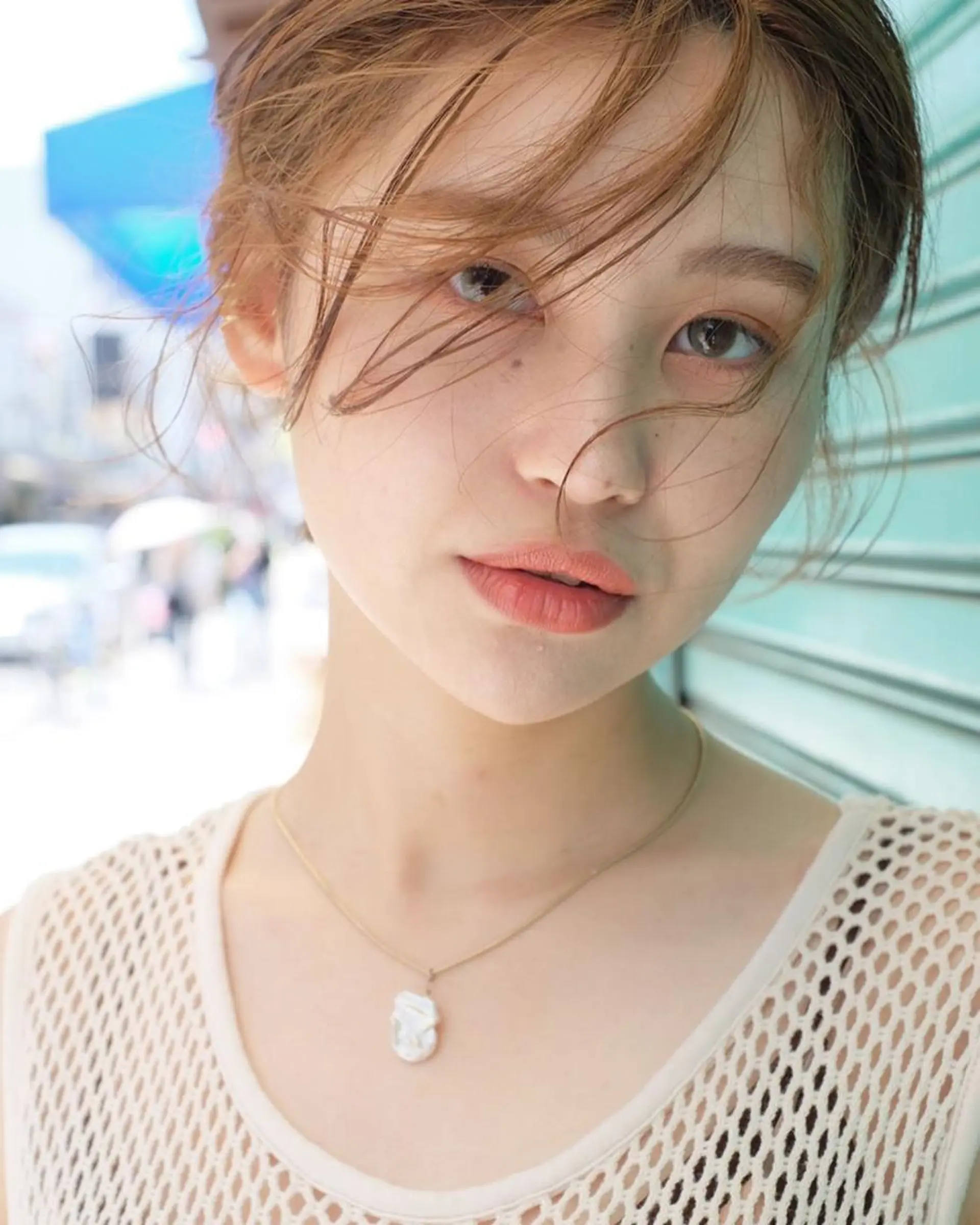 セミロング 🥛洒落髪小顔cut なら龍崎🥛のヘアスタイル