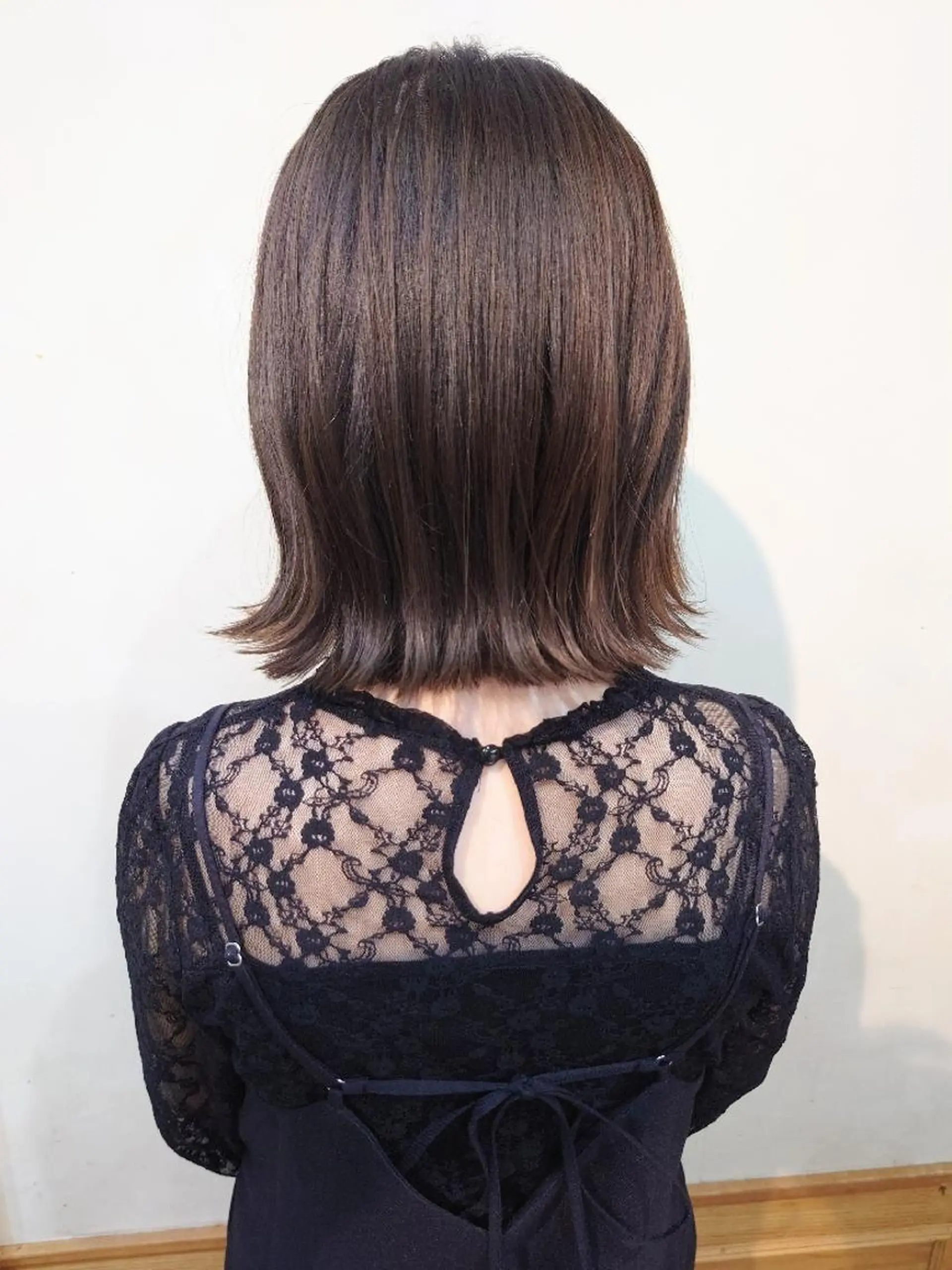 ミディアム カット ヘアカラー ブリーチ／ 髪質改善／ＲＹＯのヘアスタイル