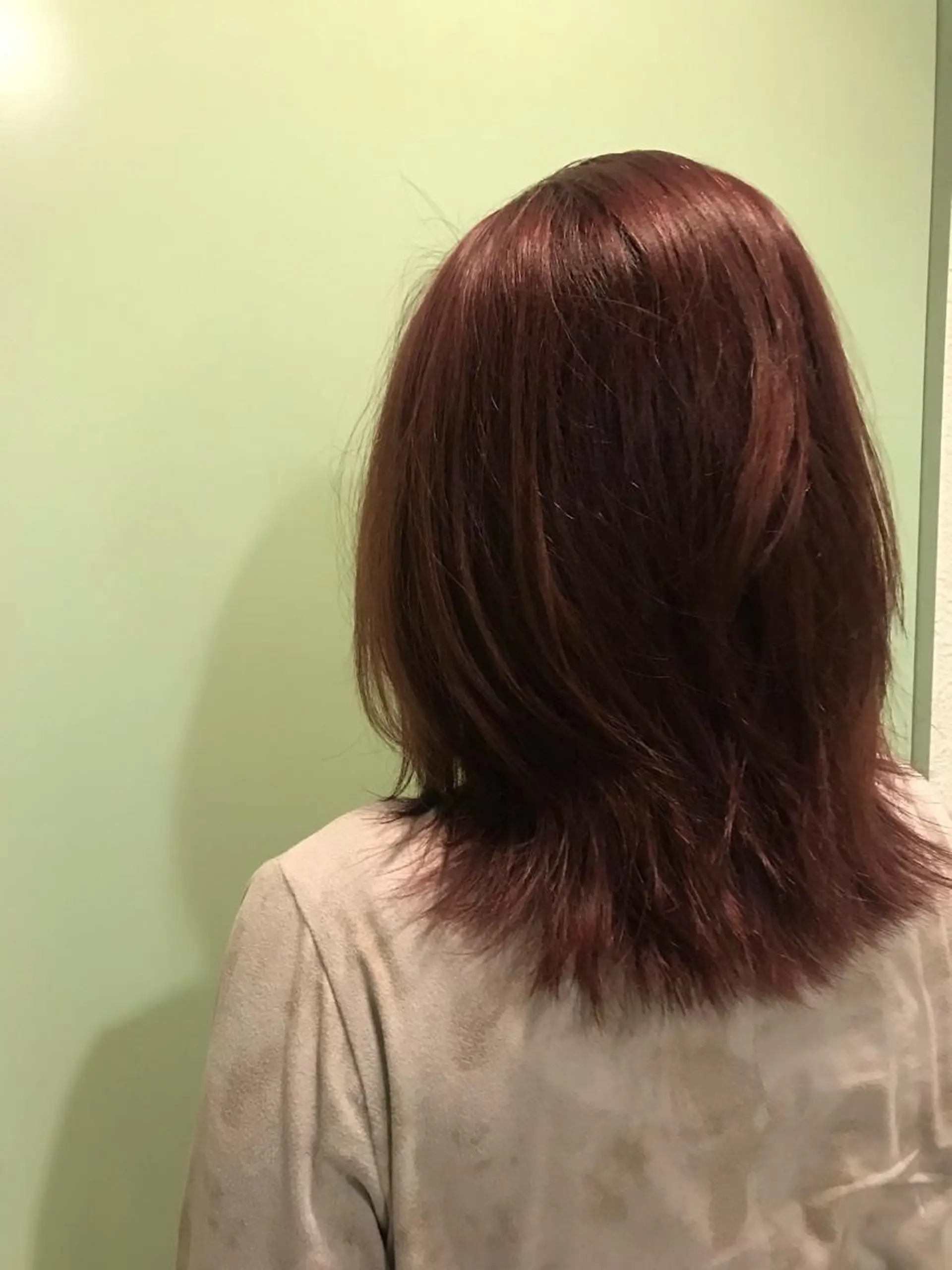 セミロング ヘアカラー GO TODAY SHAIRE SALON所属・miu (ミユ)のヘアスタイル