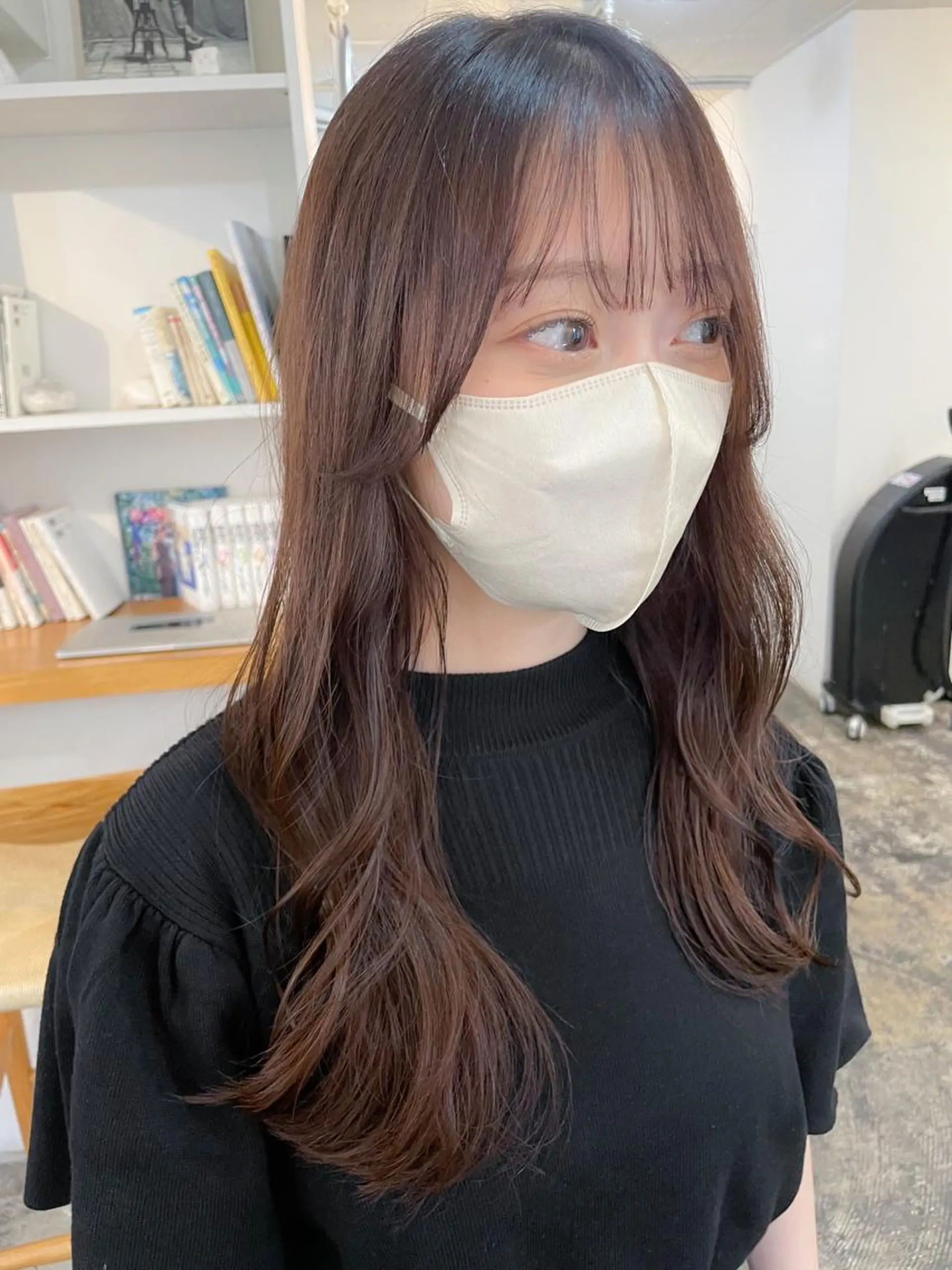 ロング 【arc】Ruri コテ巻き風パーマのヘアスタイル