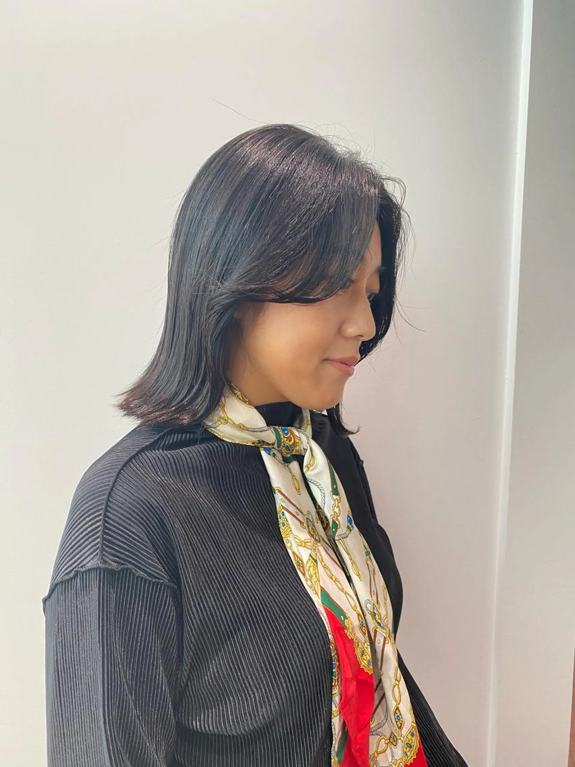 ミディアム カラー CURIO/南船場 /RIN💈🍎のヘアスタイル