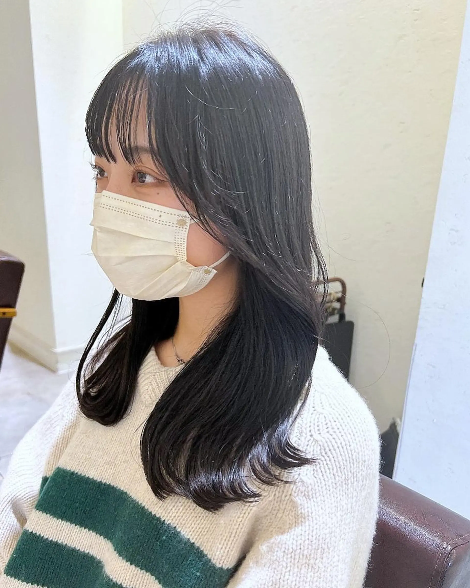 セミロング カラー カット ヘアカラー 韓国ヘア×髪質改善 /yoshikaのヘアスタイル