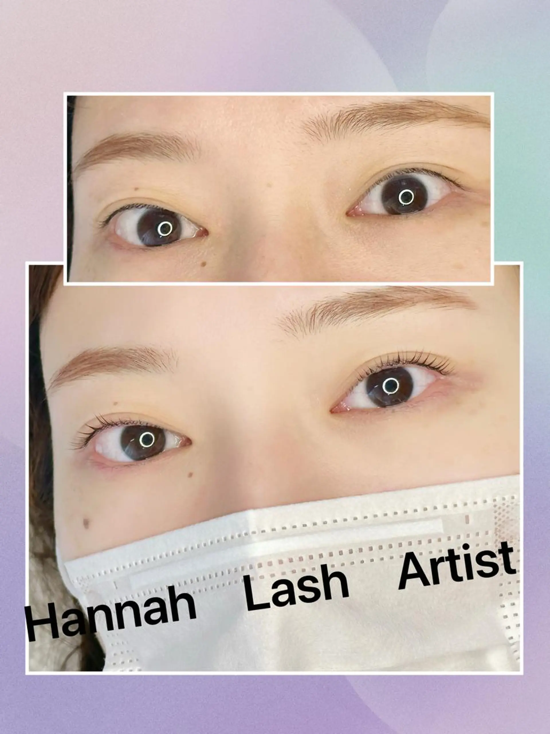 マツエク・マツパ Hannah ハンナのマツエク・マツパデザイン