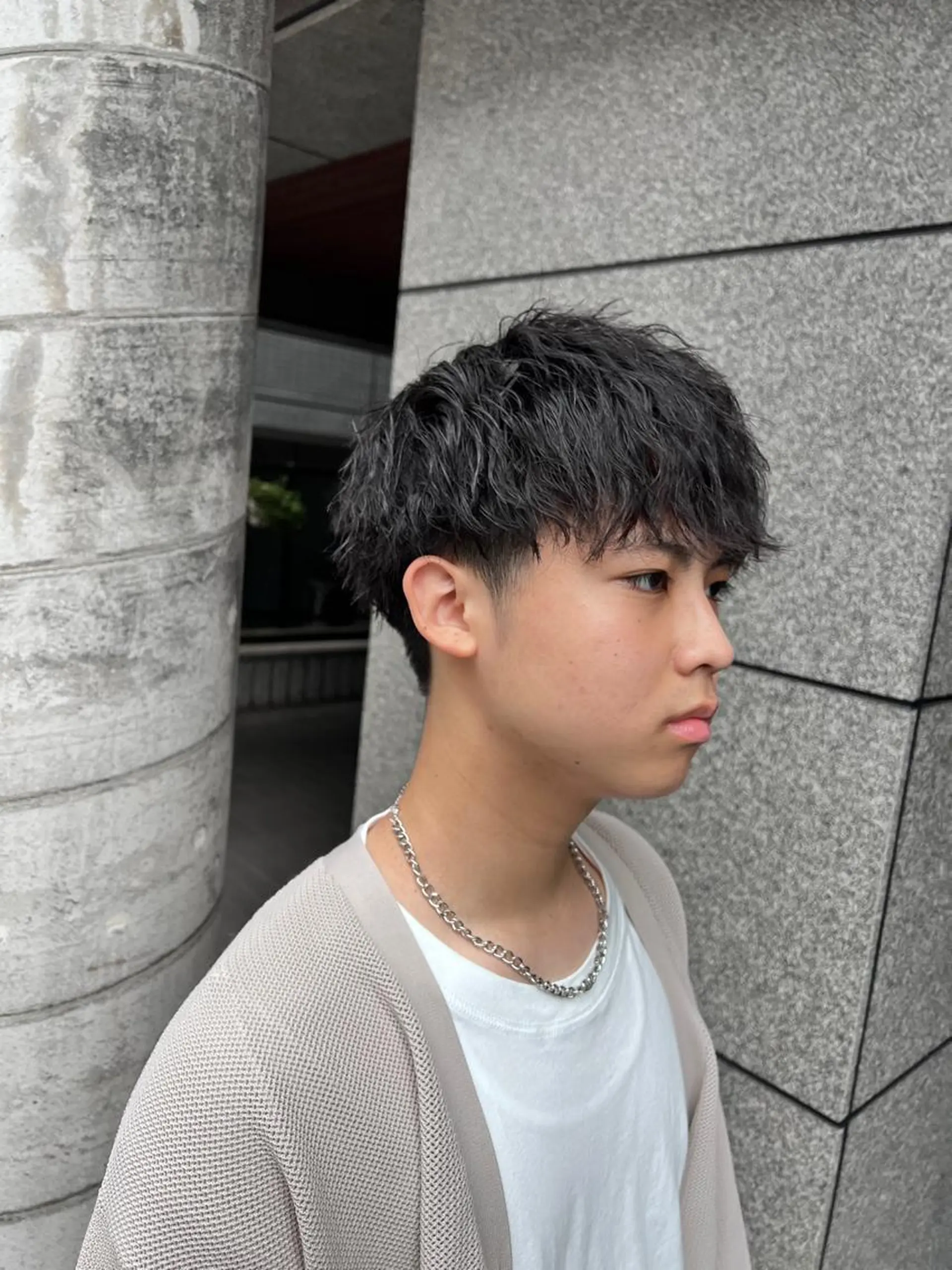 パーマ メンズ カット パーマ ally hairsalon所属・Emi .のヘアスタイル
